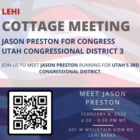 Lehi Cottage Meeting with Jason Preston 2-8-22