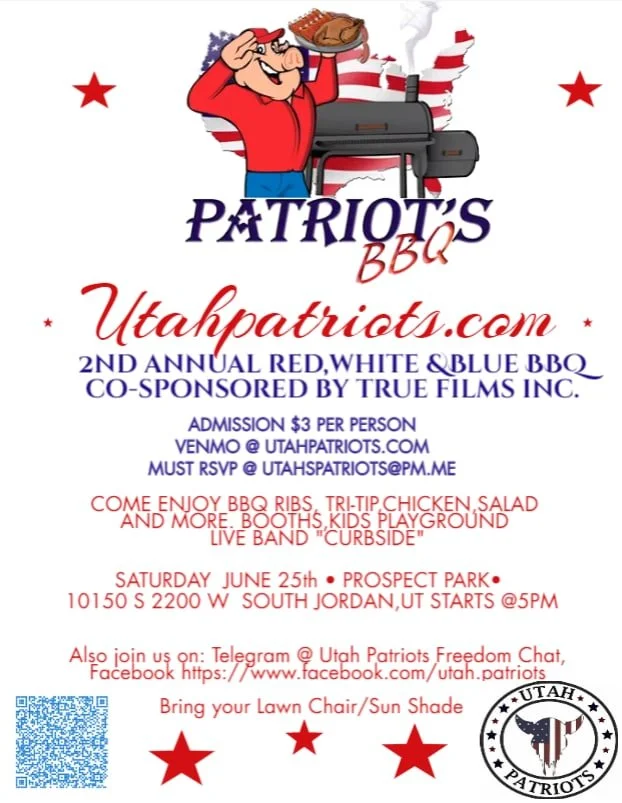RED WHITE AND BLUE BBQ