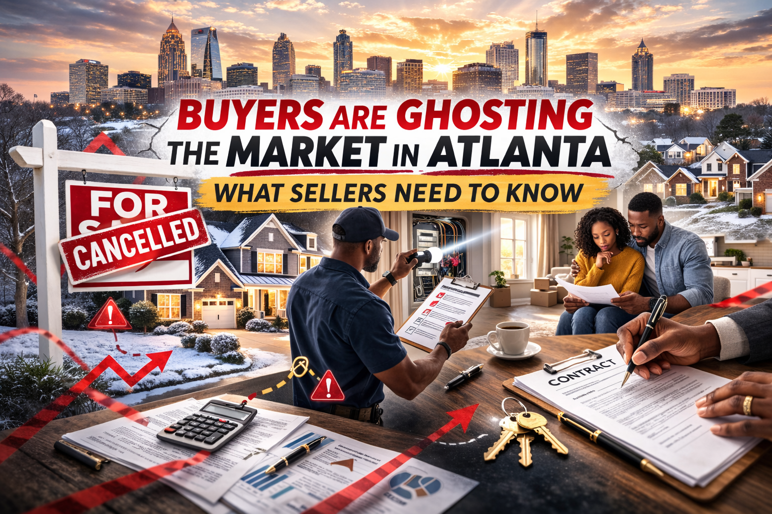 Buyers Are Ghosting the Market in Atlanta: What Sellers Need to Know