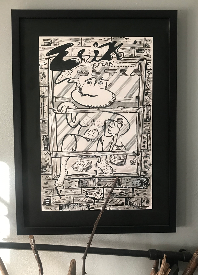Eric B. Alter (ink on bristol)