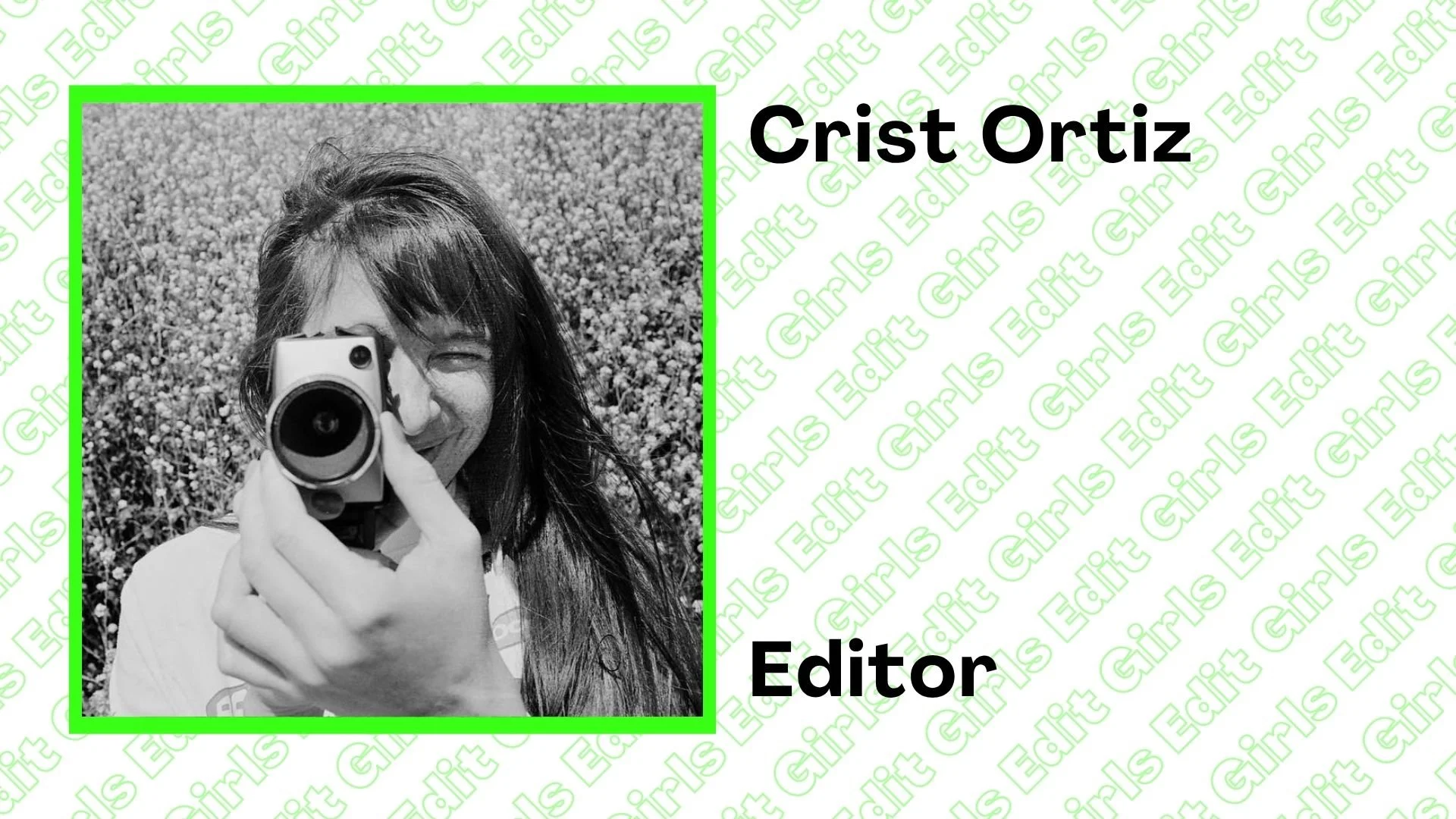 Crist Ortiz - Editor