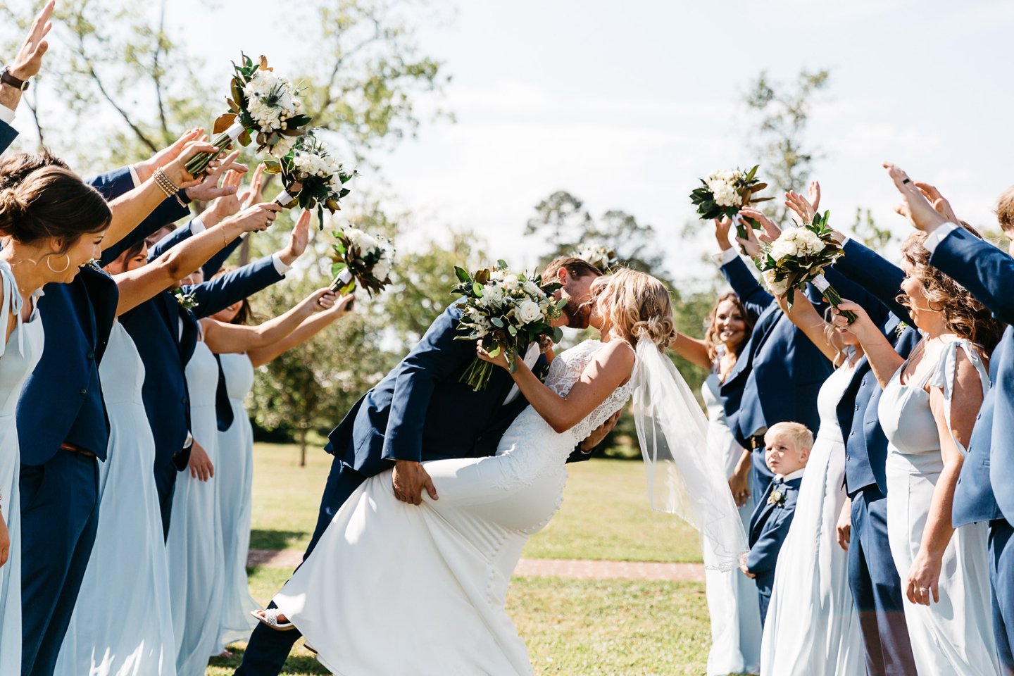 #SomethingBlue and getting swept up in you!⁠
When the &ldquo;SomethingBlue&rdquo; is your wedding color, you&rsquo;re automatically winning!⁠
Reagan + Joshua
@MarkWilliamsStudios
#WeddingTrends #SeasonalStyle #DutchFordTrendspotting