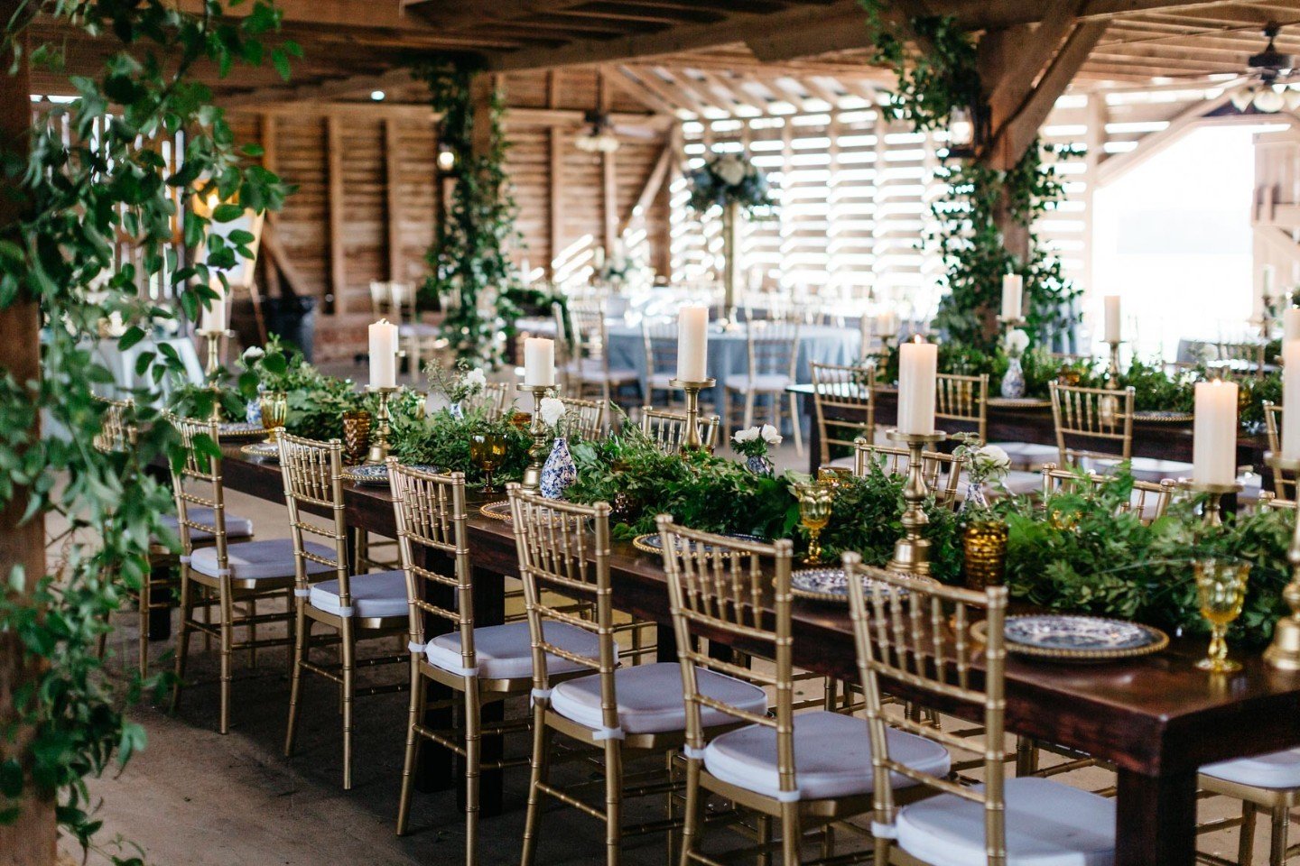 You just can&rsquo;t beat an ✨intimate dinner reception with your closest friends and family inside our beautiful barn. No need to find a separate reception area. With our all-in-one venue, you'll have everything you need in one location. Visit us on