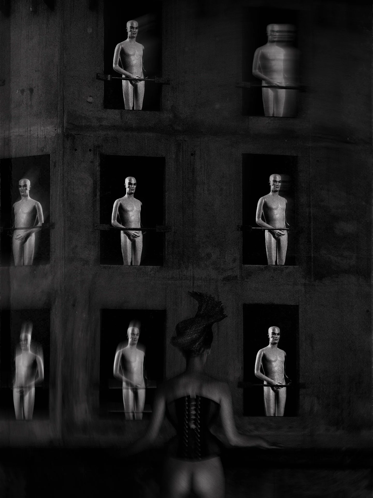 La dame et les pantins, Paris, 2019.