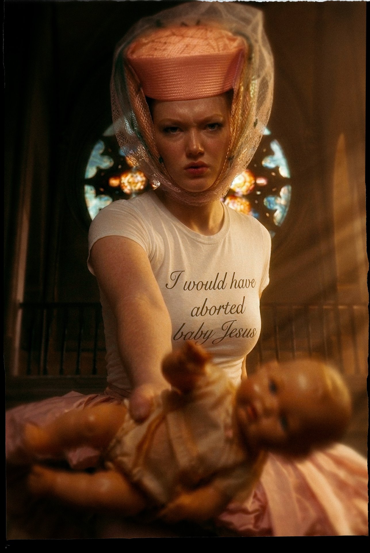 I Would Have Aborted Baby Jesus, Paris, 2026.