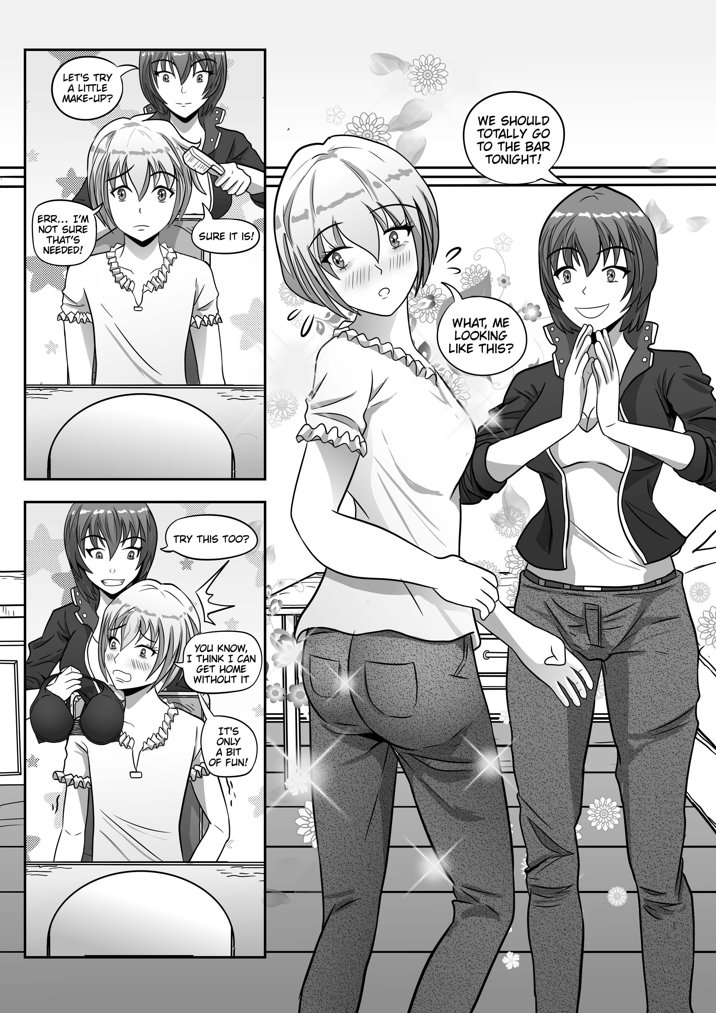 Anime Gender Transformation Porn - Gender Bender Manga Porn | Gay Fetish XXX