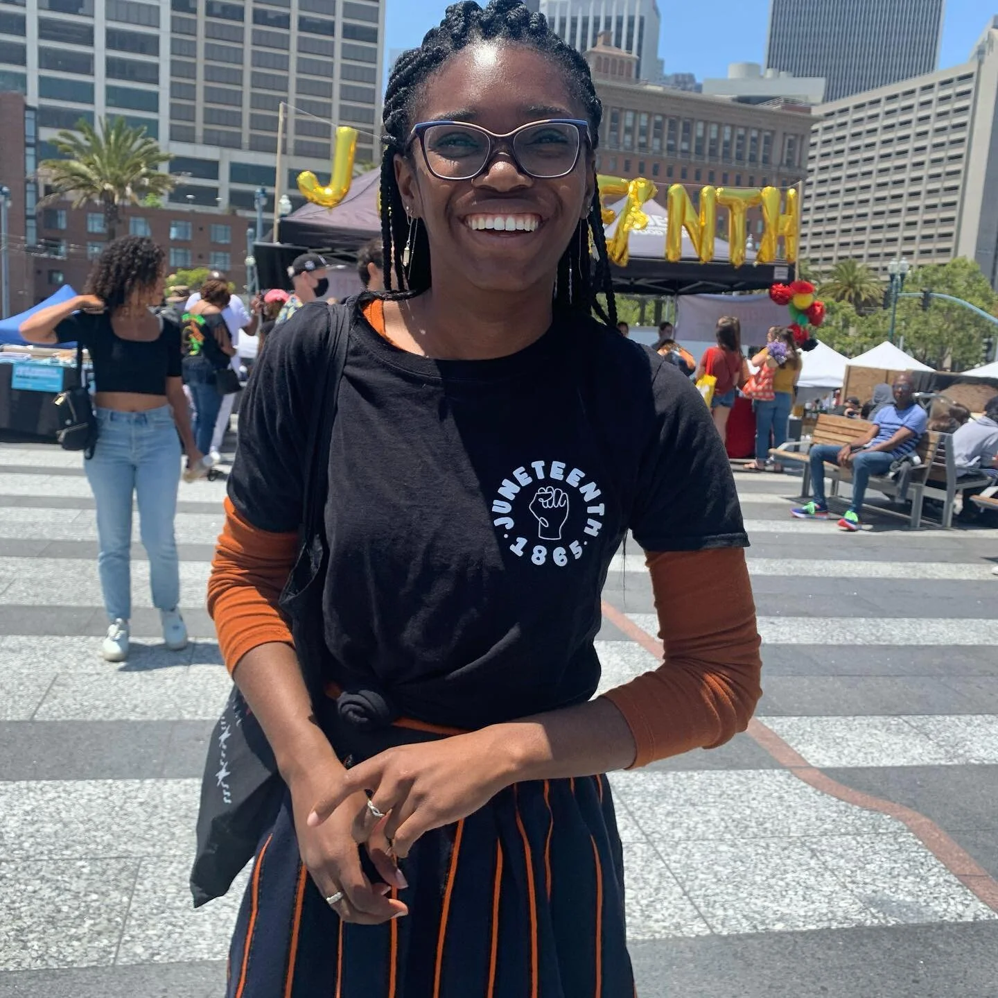 Happy Juneteenth! I&rsquo;ve spent the day supporting Black businesses and my sweet tooth at an outdoor farmers market.