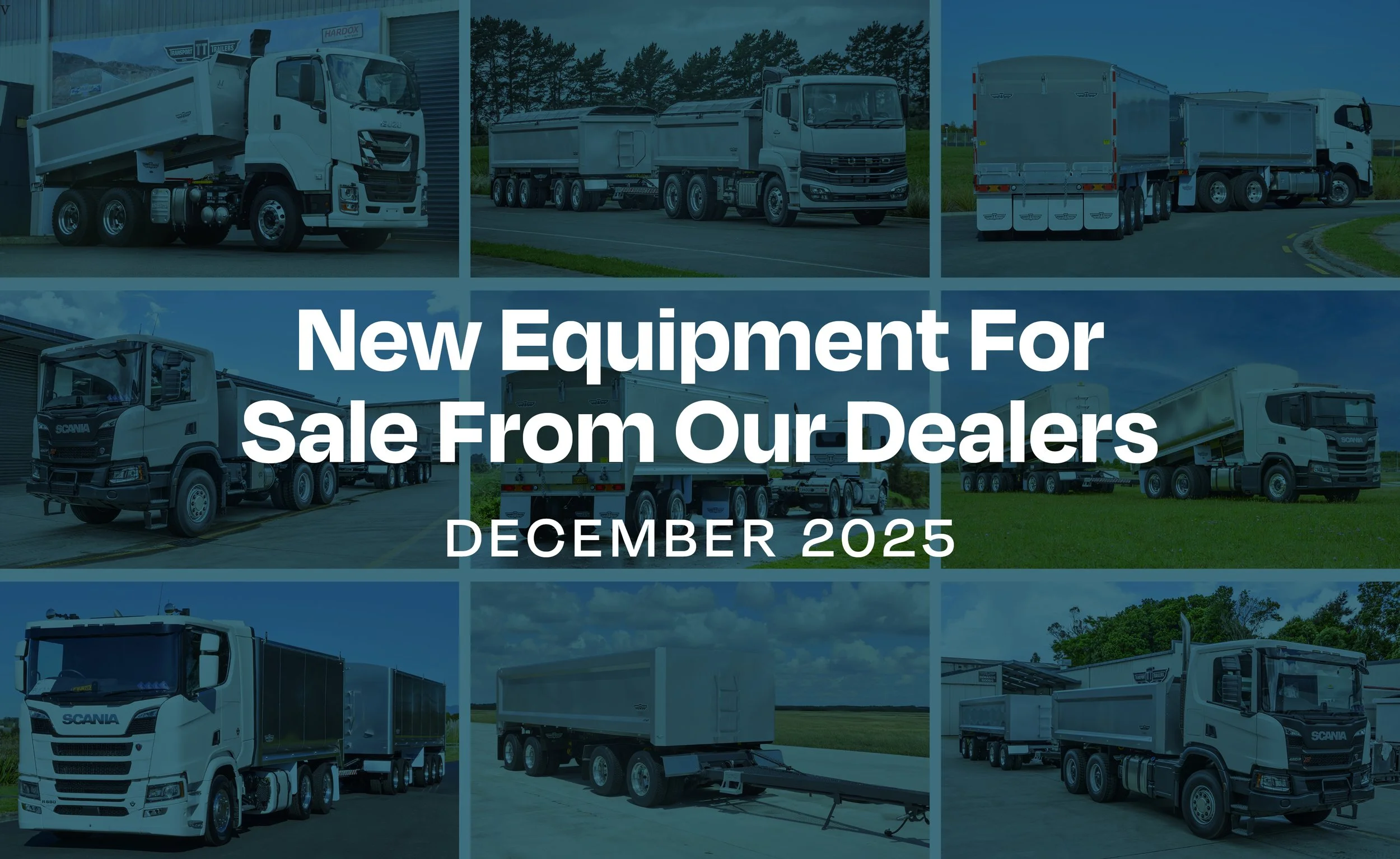 New Equipment For Sale — December 2025