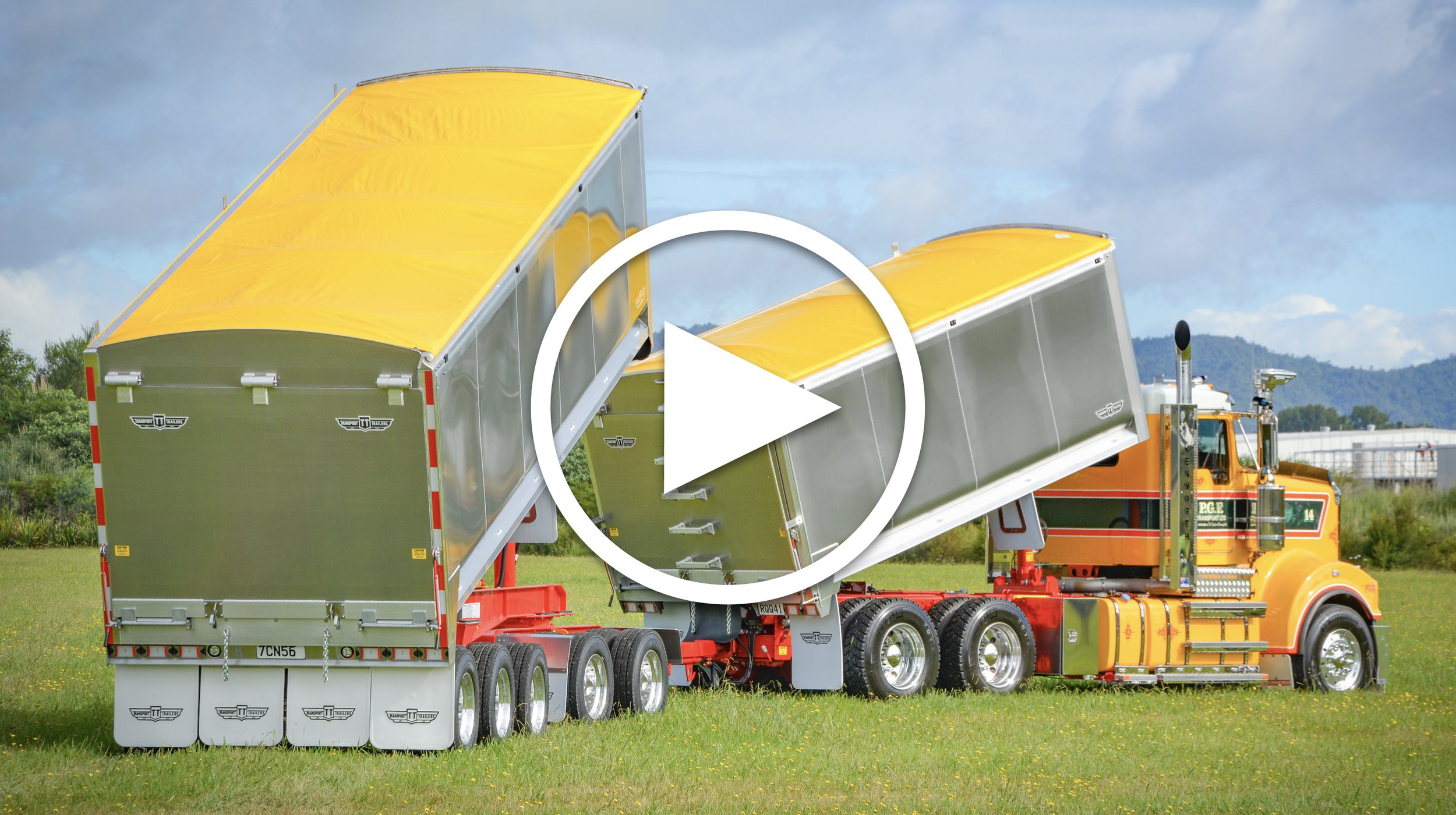 Transport Trailers: Feature Unit – Kenworth T909 Unit for PGF Transport