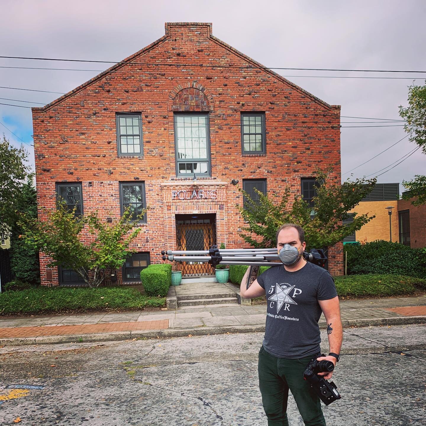 Gorgeous building to film in! Our documentary is coming along well. #pdxfilm #pdxdocumentary #pdxvenues