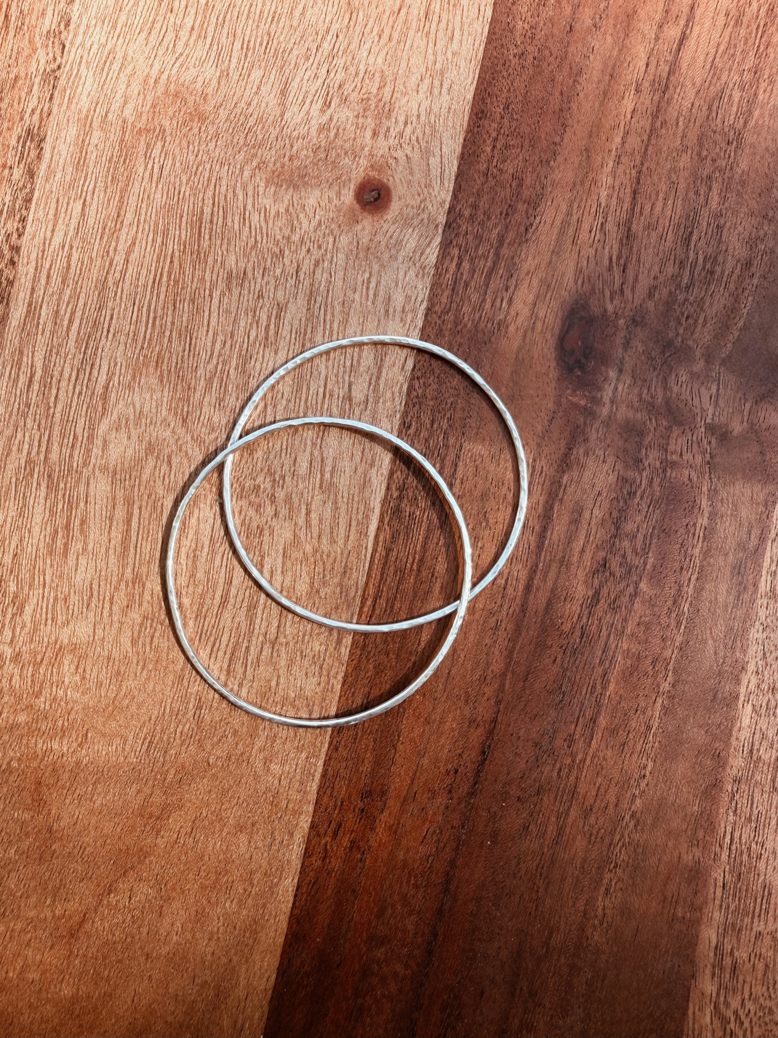 Silver Bangles