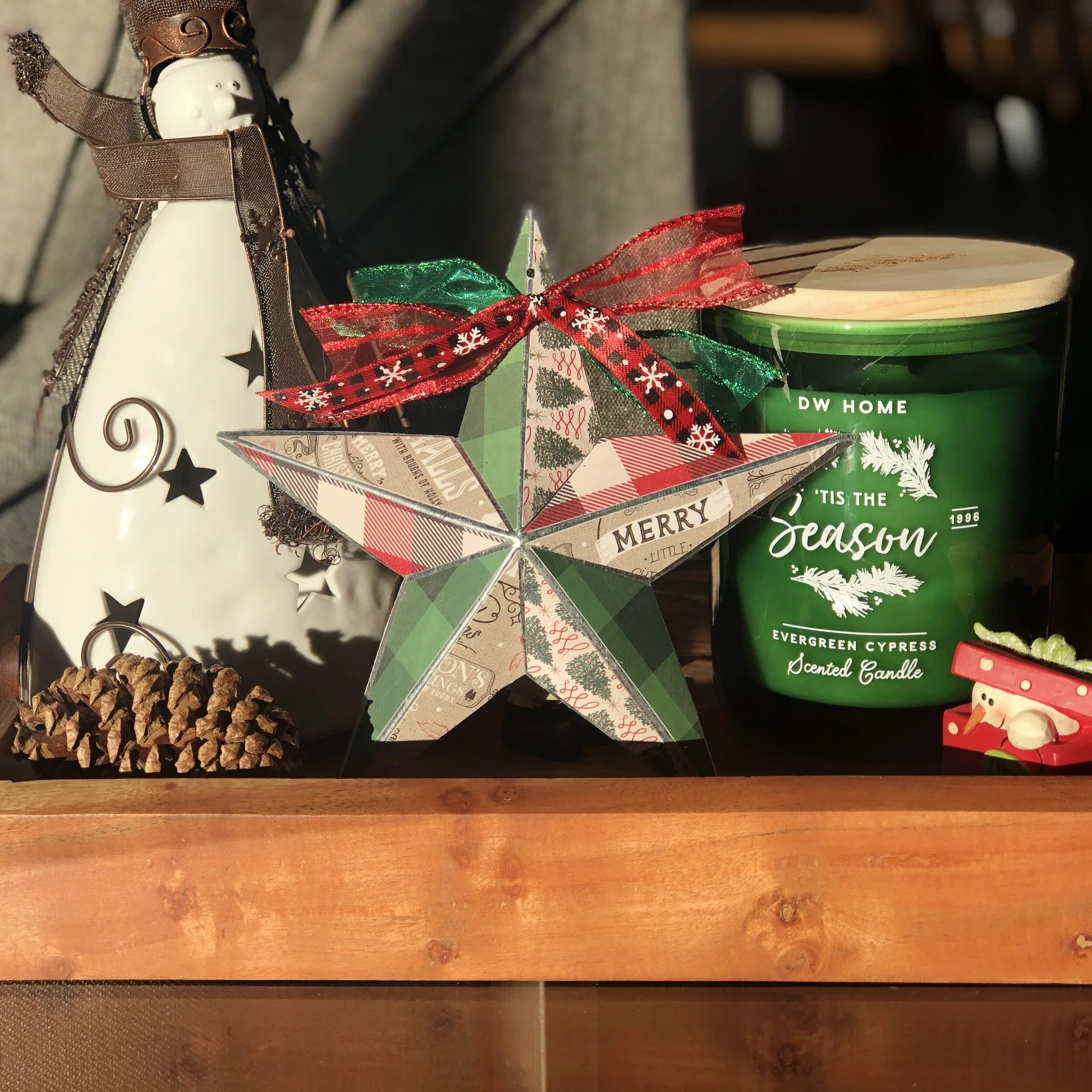 Rustic Christmas Ornament