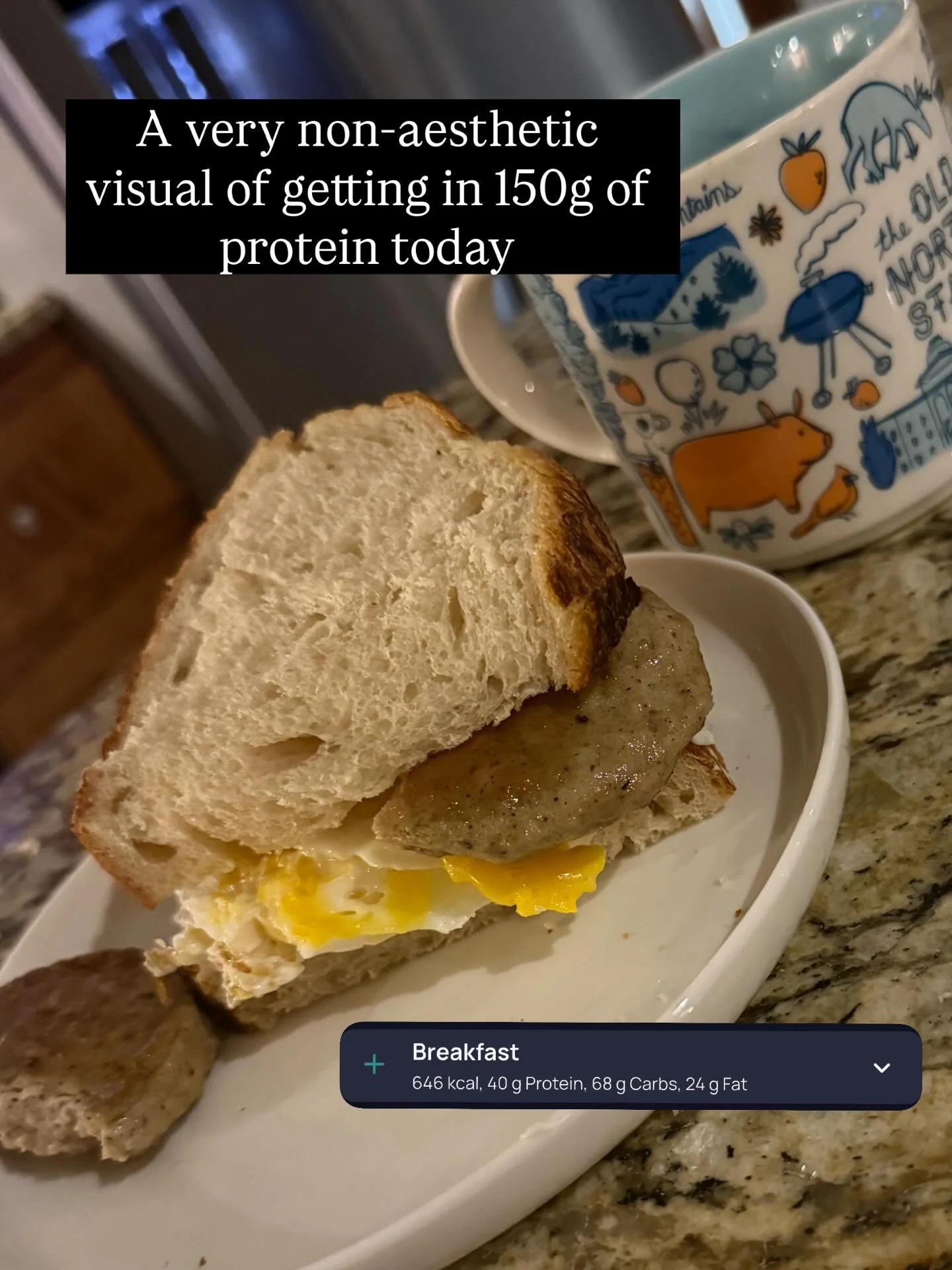 Have you been hitting your protein goals daily?

Do you know how much you&rsquo;re supposed to eat?

It varies from person to person depending on your activity level, stage of life and goals! 
(stay tuned for more on this)

However, it can range from