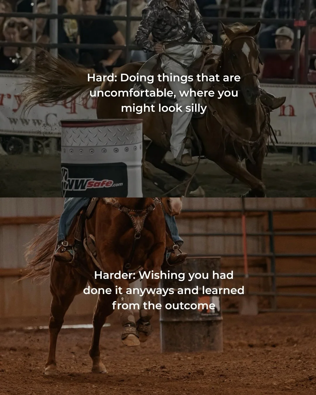 One of the best, but hardest things we get to do in life is make our own decisions. 
Choose your hard 🤍

You are loved!