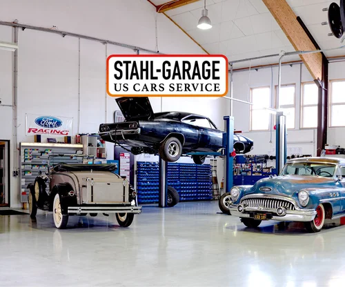 Stahl Garage Oldtimer Werkstatt In Munchen Fur Us Cars