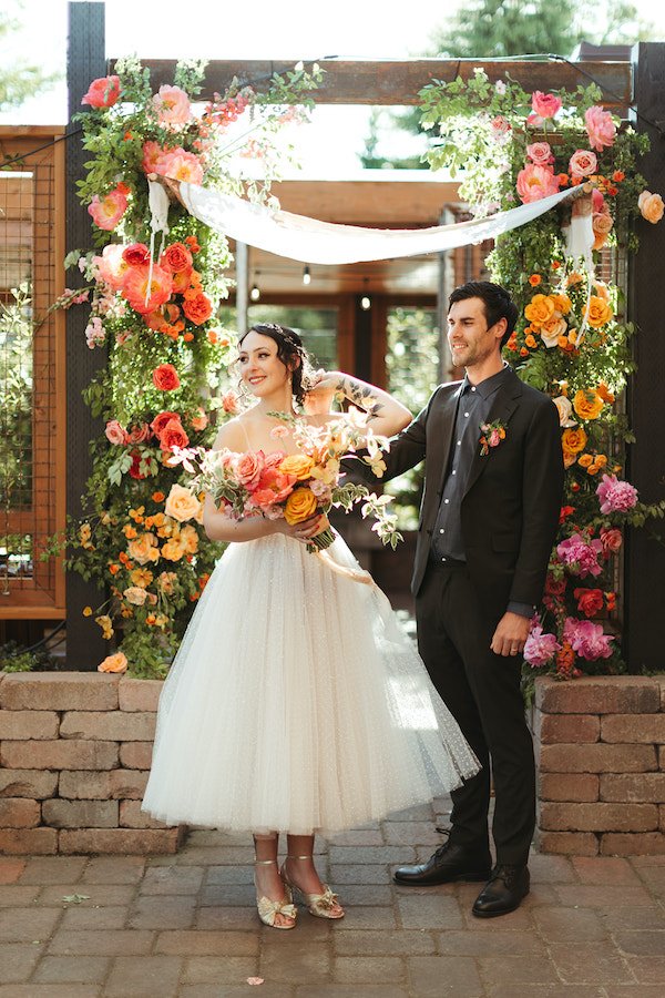 Ceremony Installation by Portland Wedding Florist