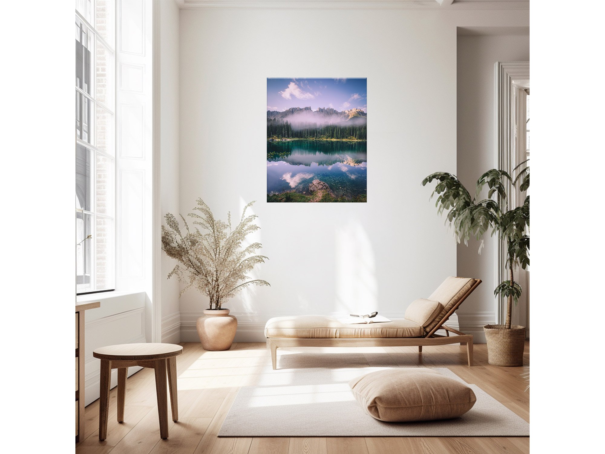 Lago Di Karersee Dolomites Italy Print