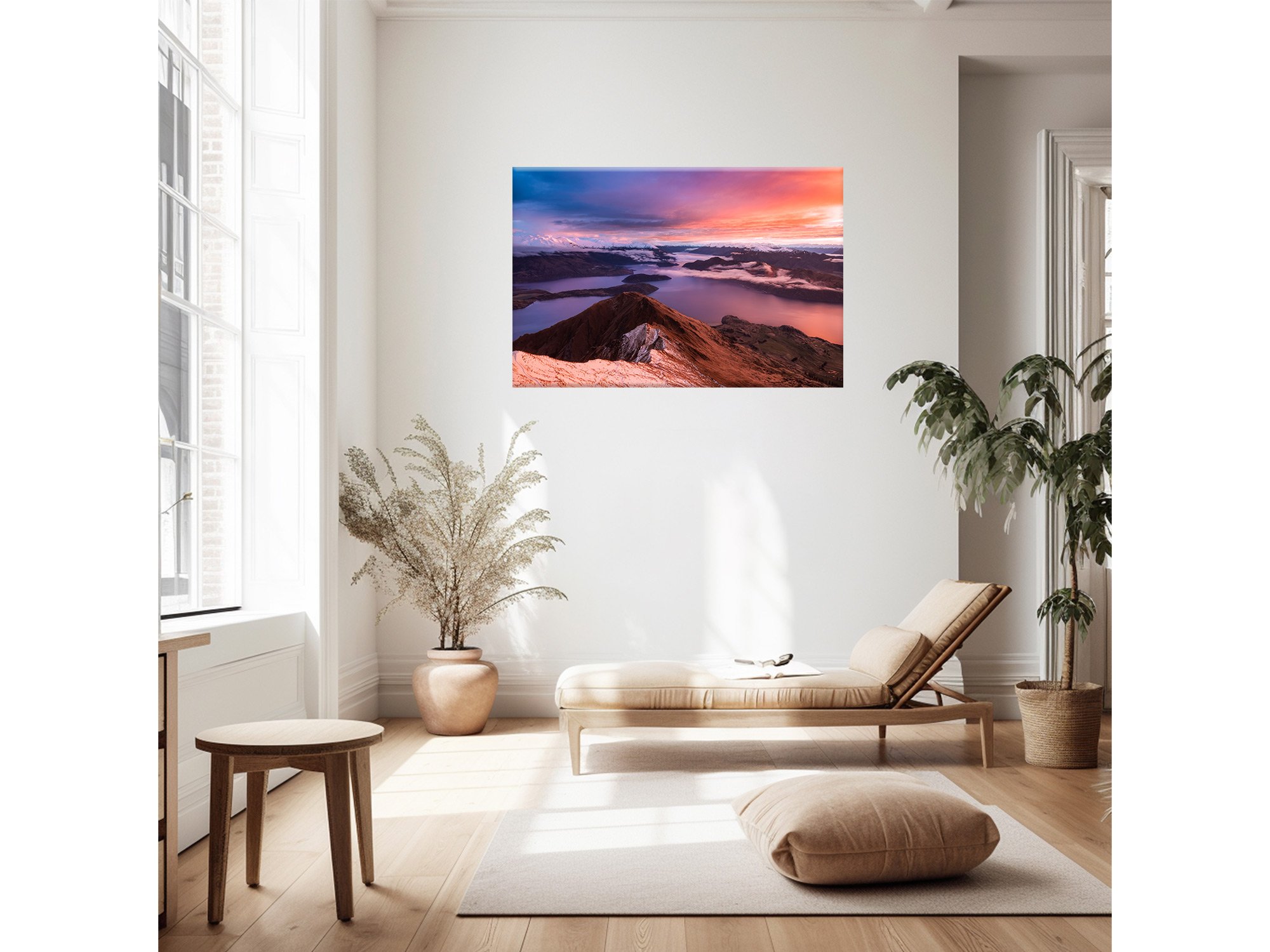Roys Peak sunrise Wanaka NZ Print