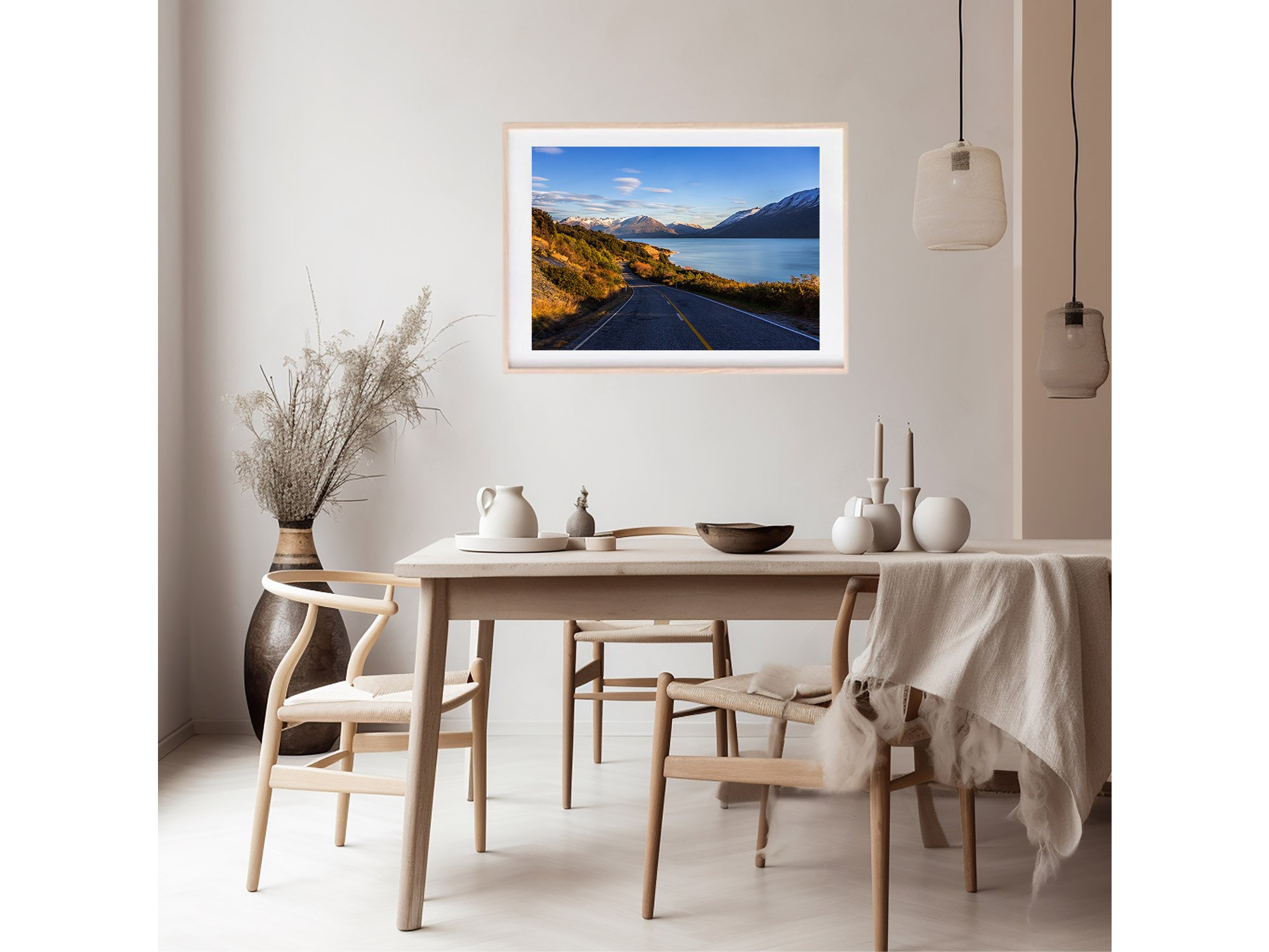 The Road to Paradise Glenorchy Queenstown New Zealand Print