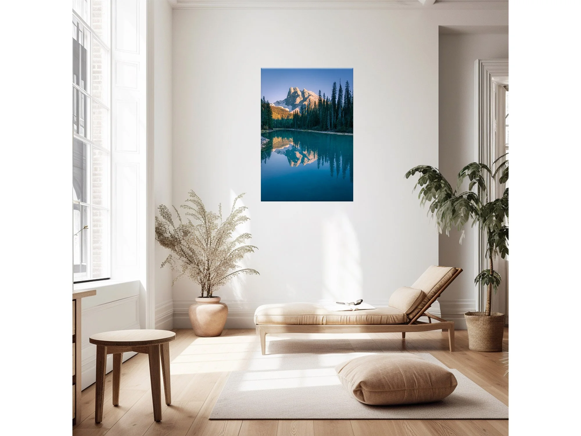 emerald lake yoho national park canada print