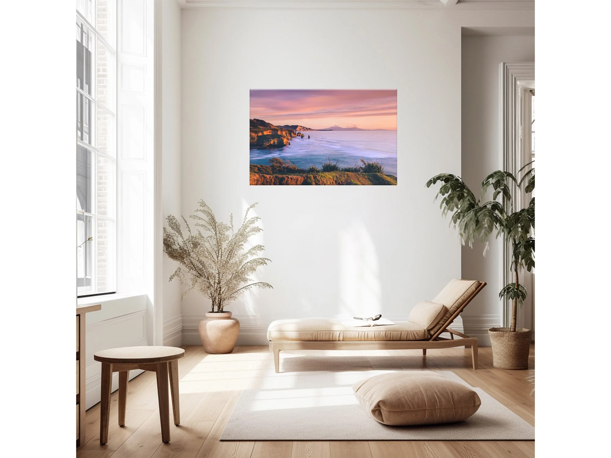 Three Sisters Tongaporutu Taranaki NZ Print