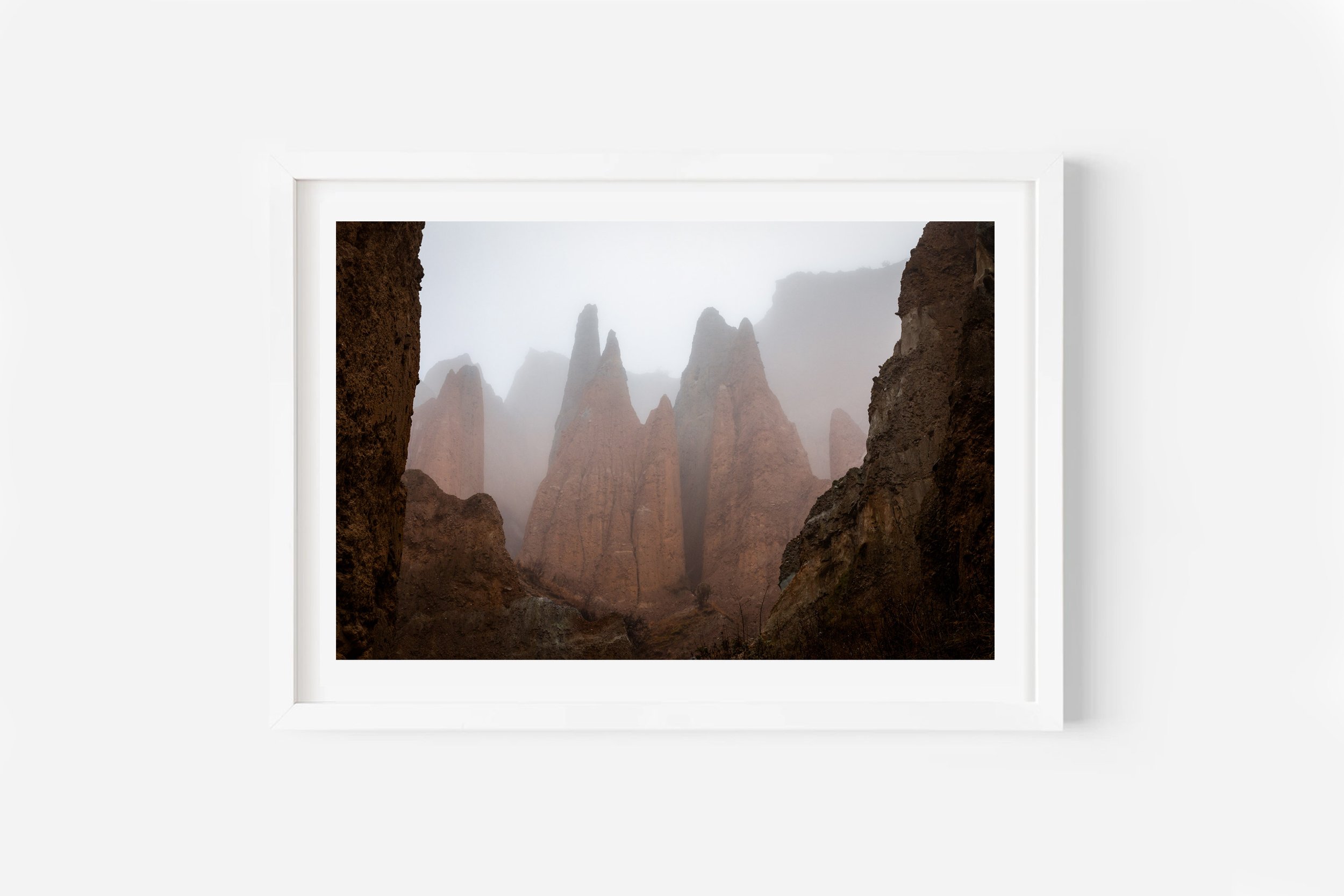 Omarama Clay Cliffs NZ Print