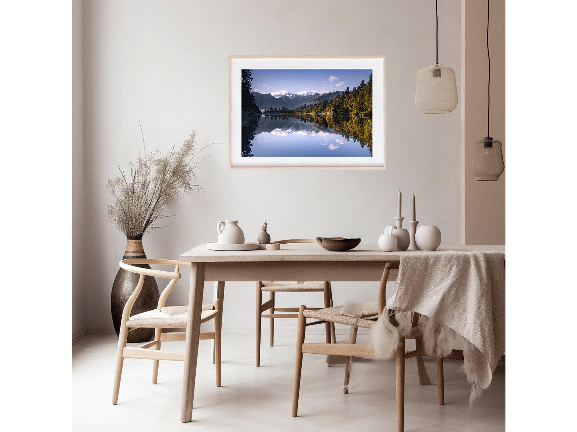 Lake Matheson West Coast South Island NZ Print