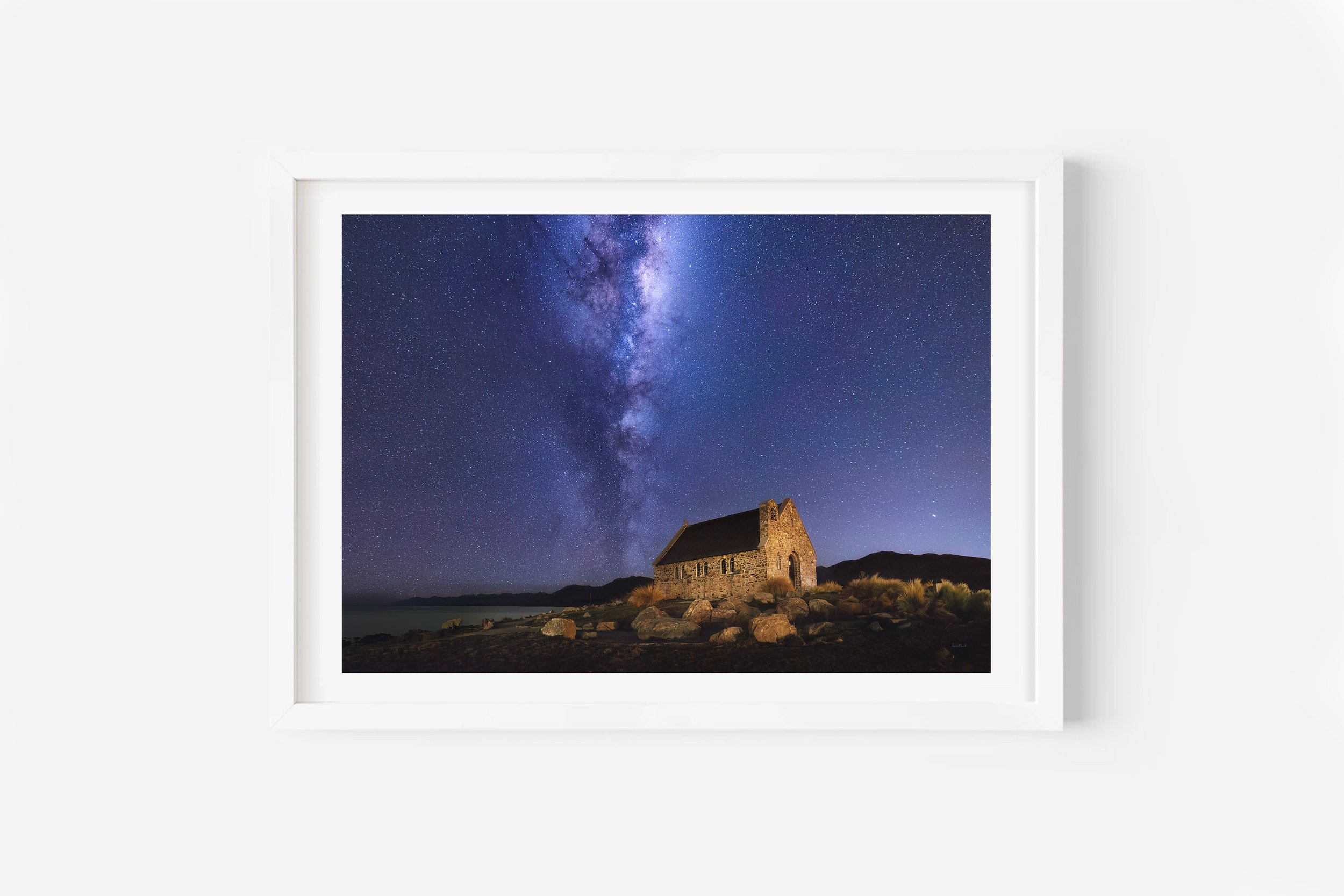 Church of the Good Shepherd Tekapo Astrophotography Print