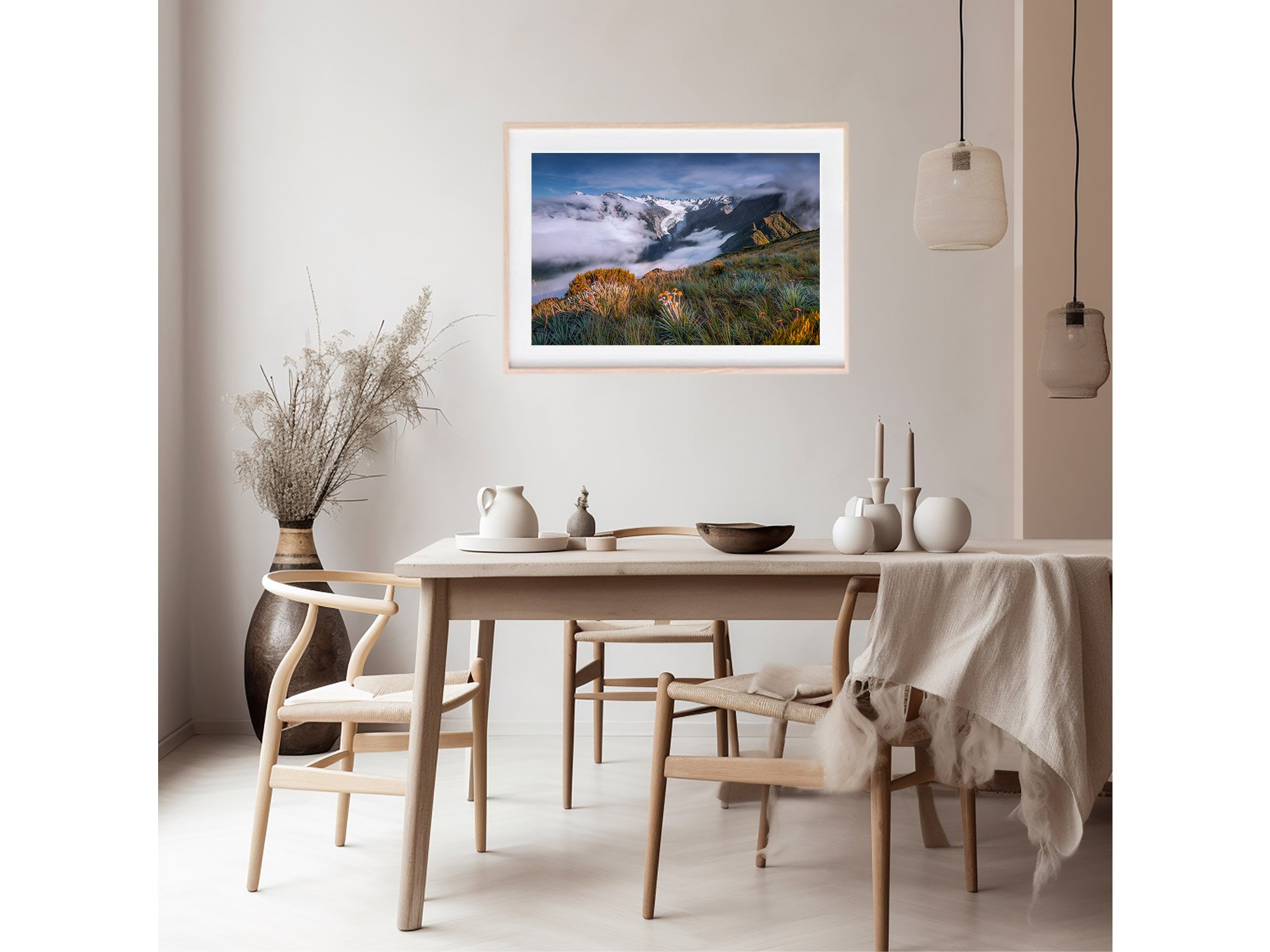 Alex Knob Hike Franz Josef Glacier New Zealand Print