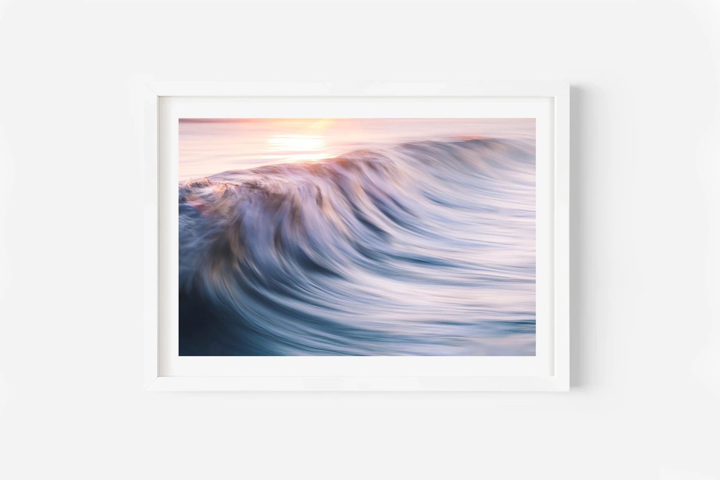 sunrise wave ocean art beach print new zealand mount maunganui