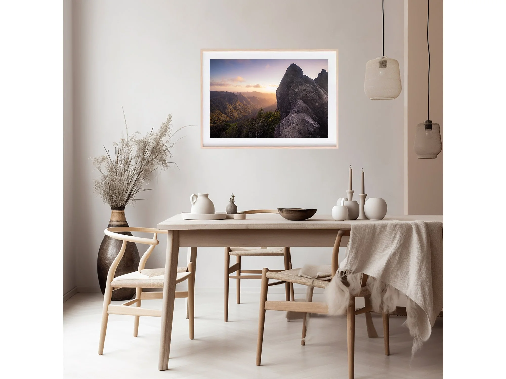 The Pinnacles Hike Sunrise Coromandel NZ Print