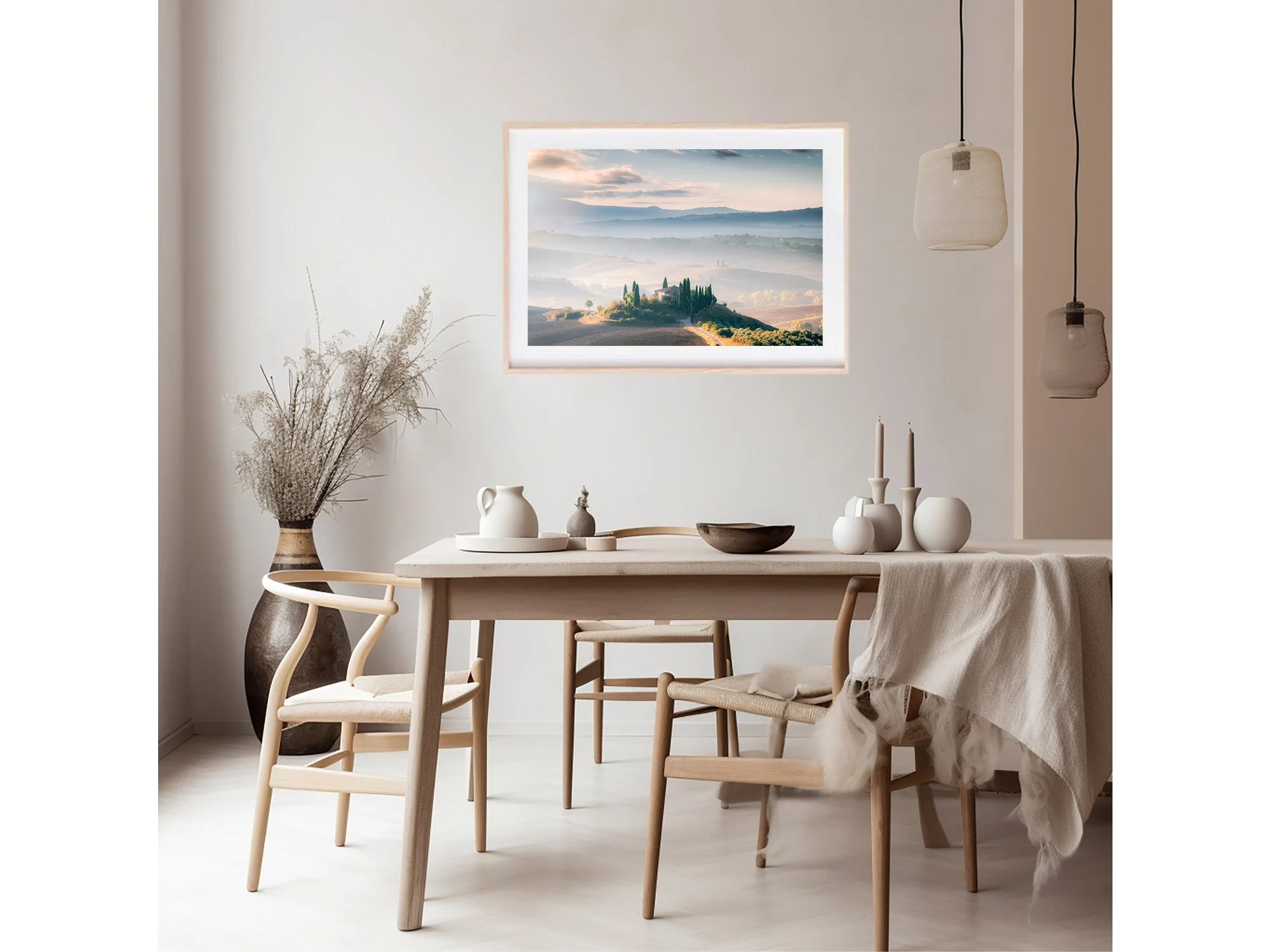 Podere Belvedere Tuscany Italy Sunrise Print