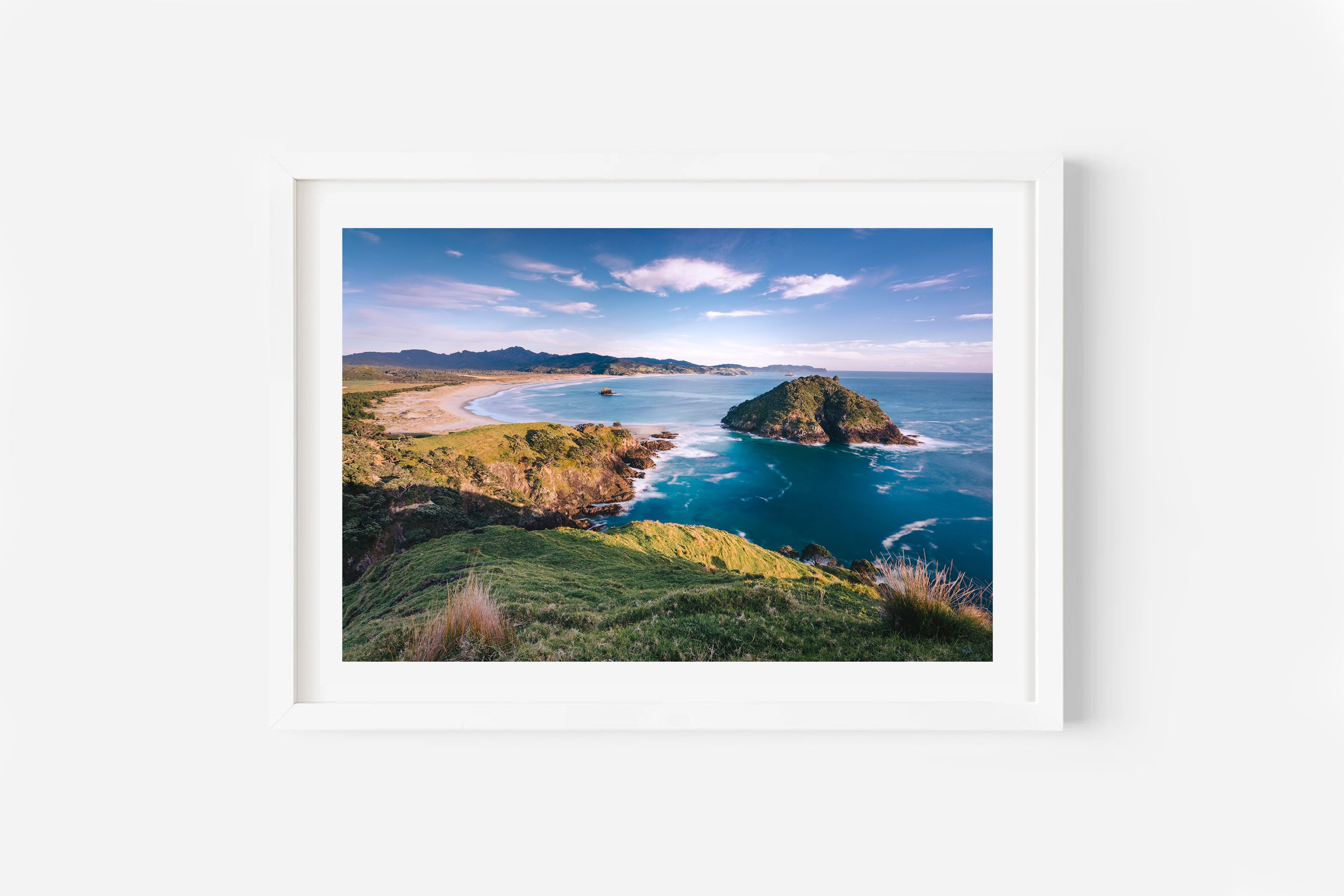 Kaitoke Medlands Beach Great Barrier Island NZ Print