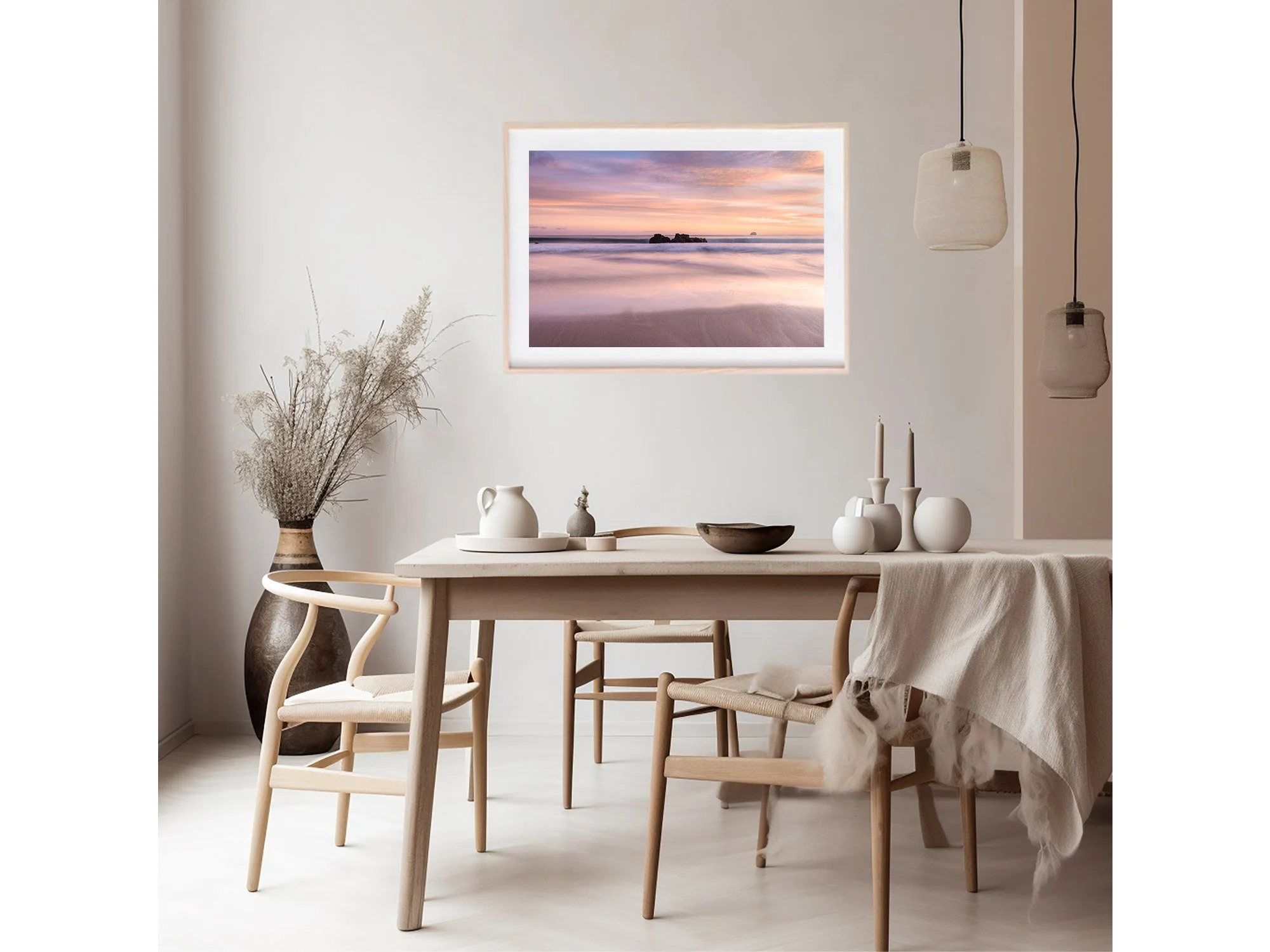 NZ Print of Hot Water Beach Coromandel Sunrise