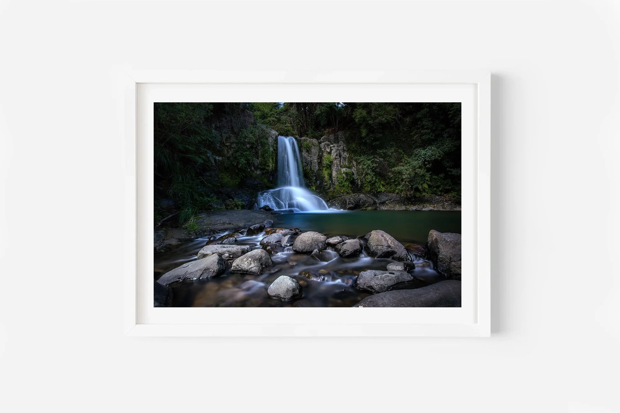Waiau Falls Coromandel NZ Print