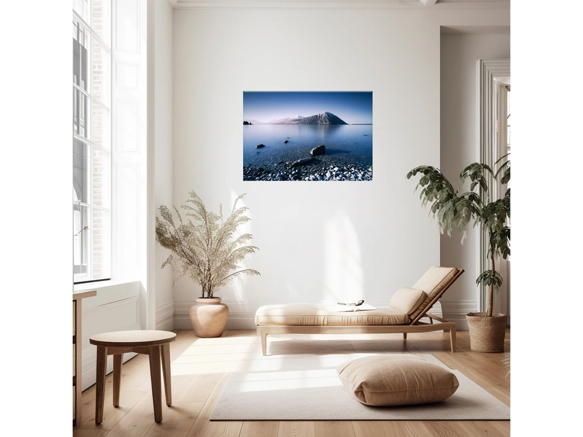 lake ohau mackenzie new zealand print