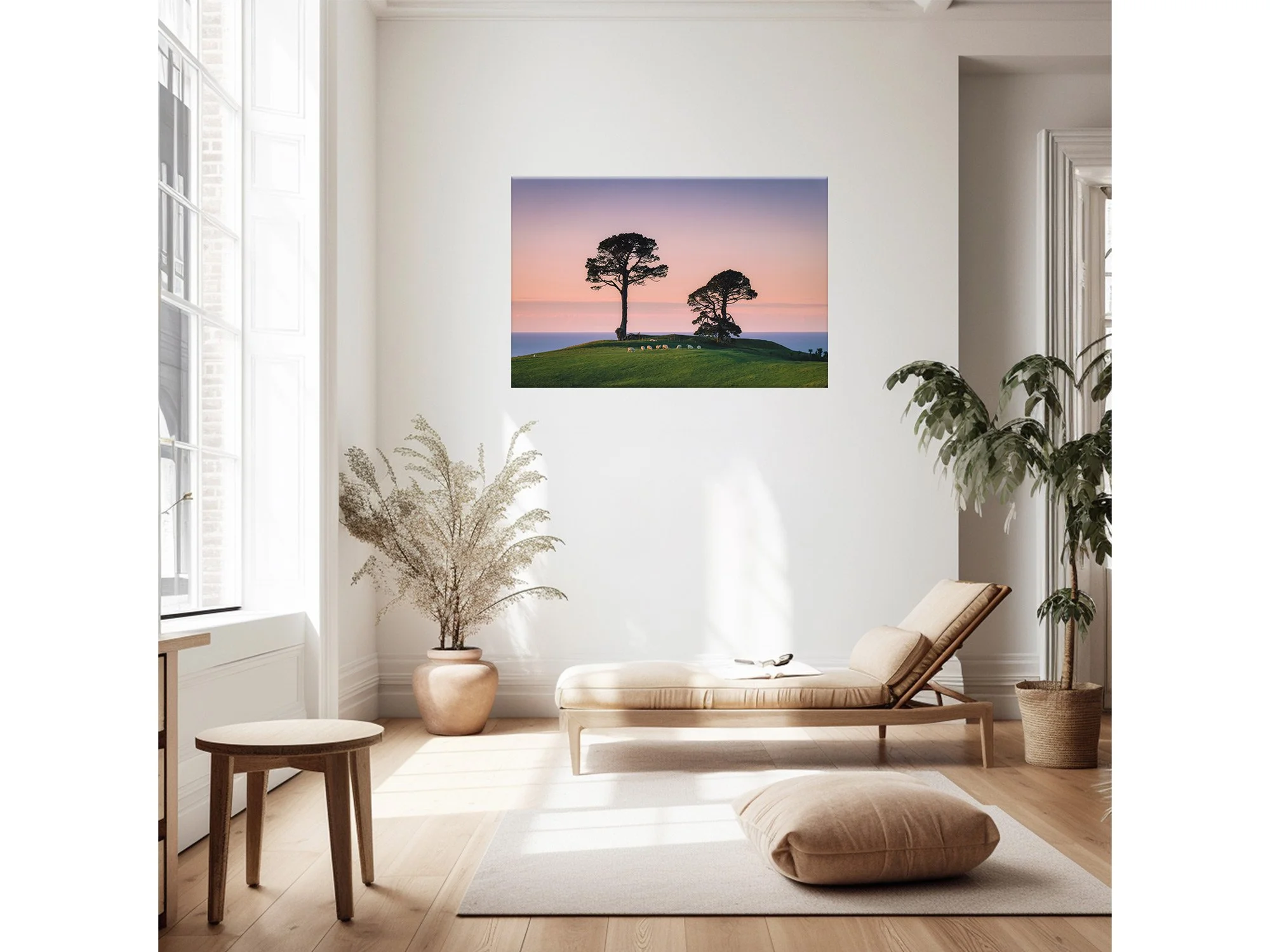 Papamoa Hills Regional Park Twin Pines Bay of Plenty NZ Print