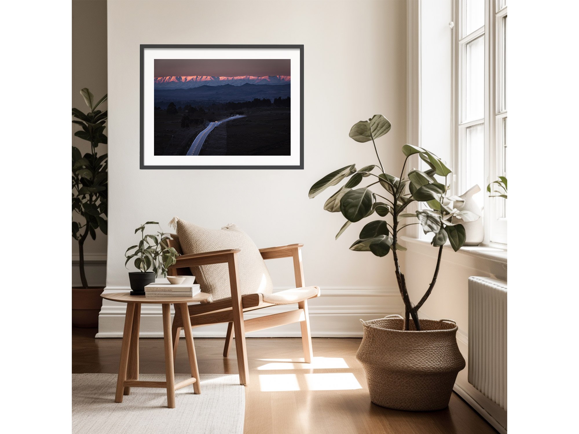 St Bathans Mountain Range Otago NZ Print