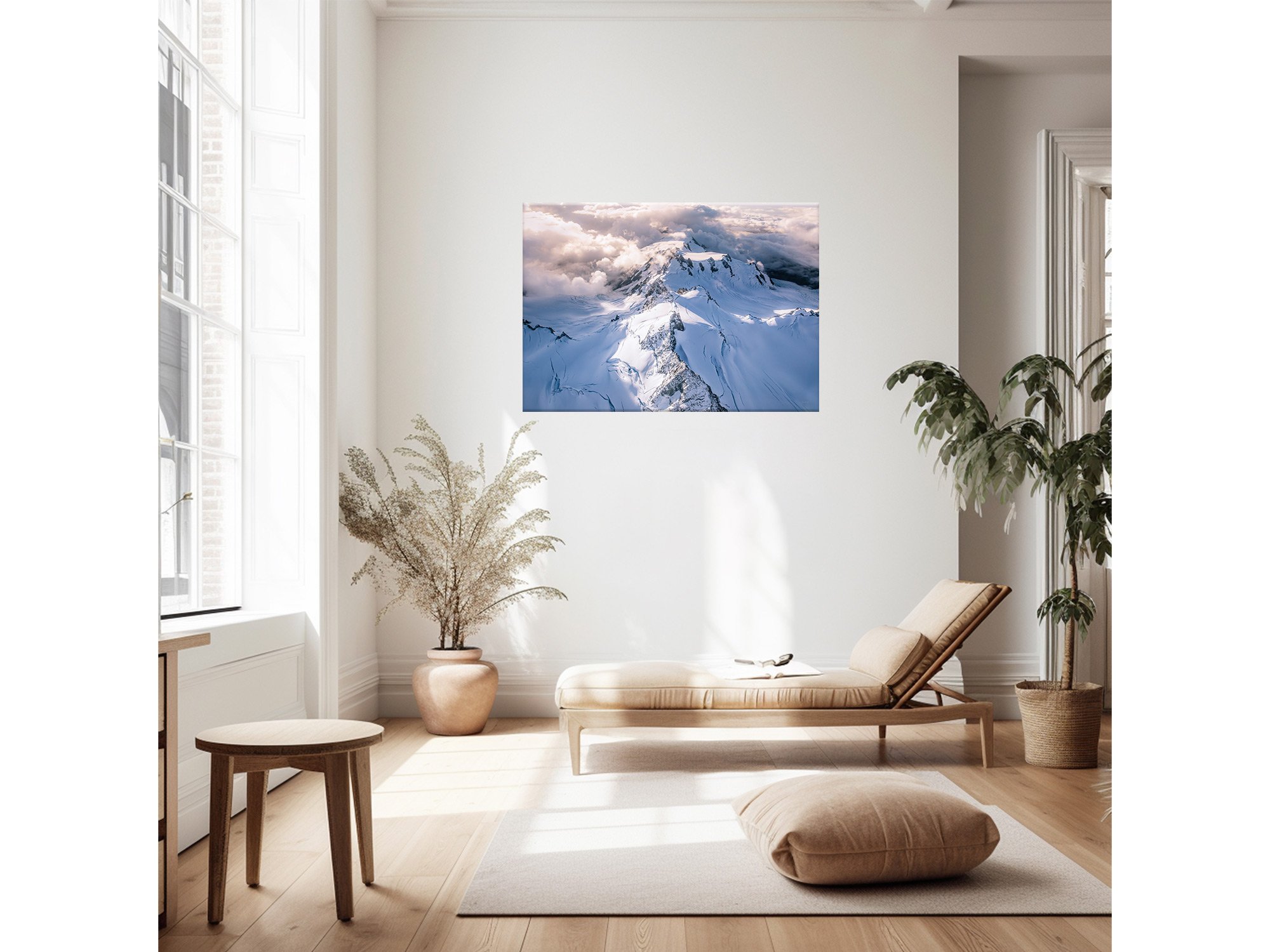 Mount Cook National Park Aerial NZ Print