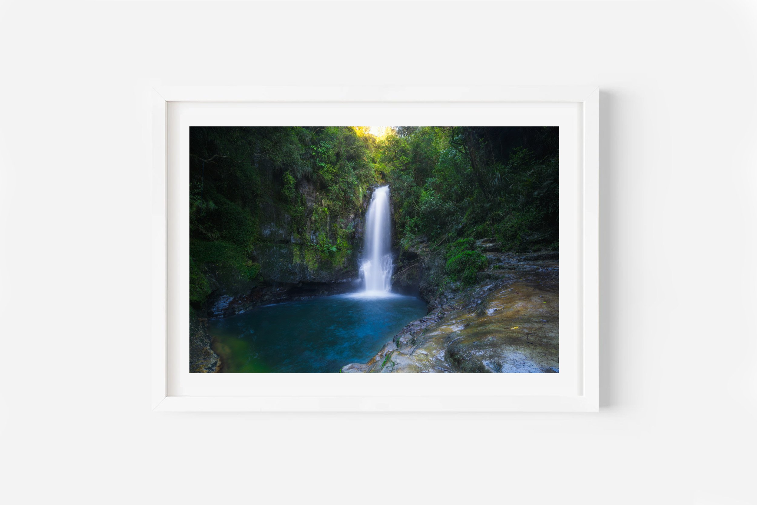Kaiate Falls Tauranga Bay of Plenty NZ Print