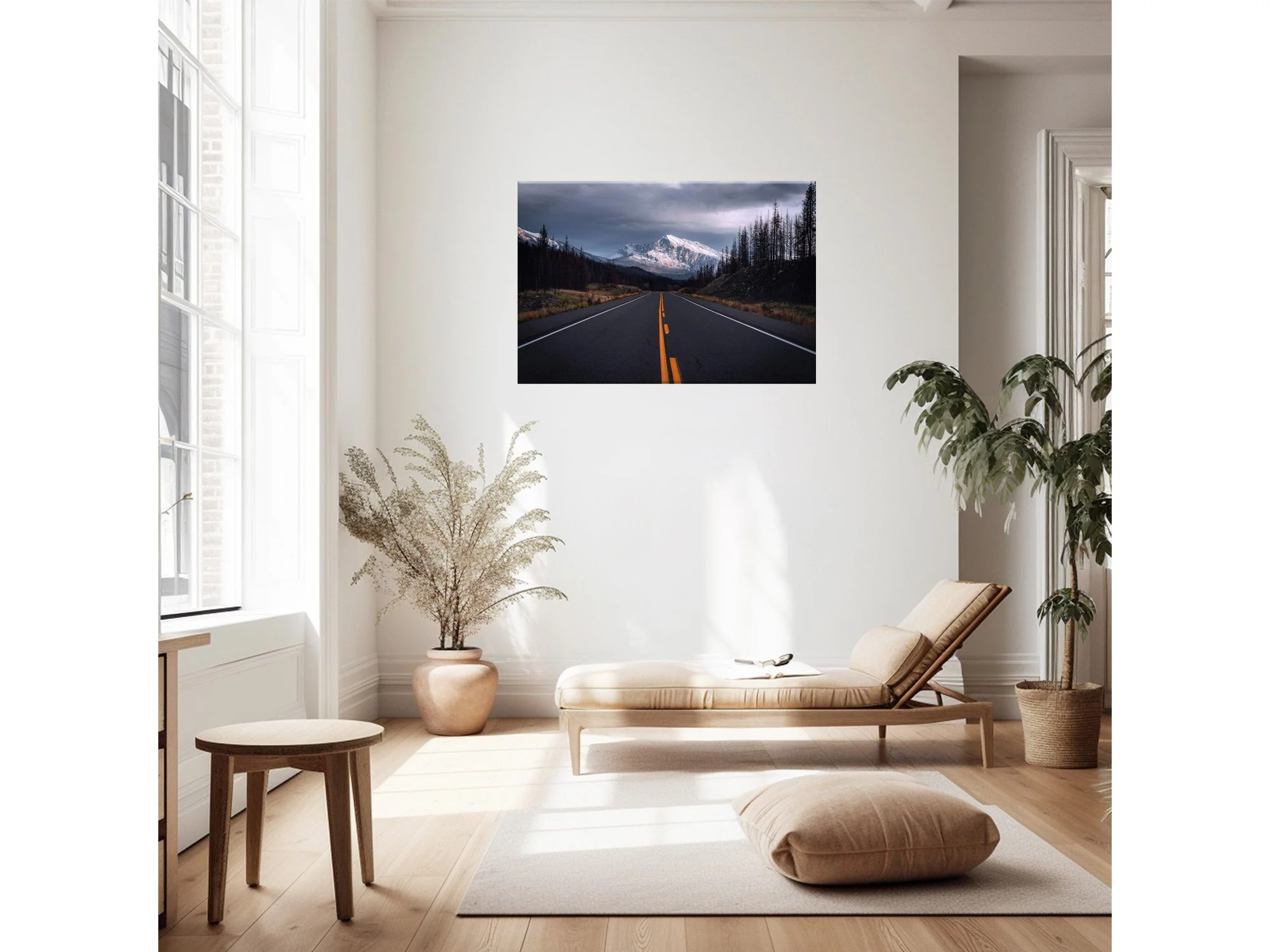 highway 19 jasper canada road print