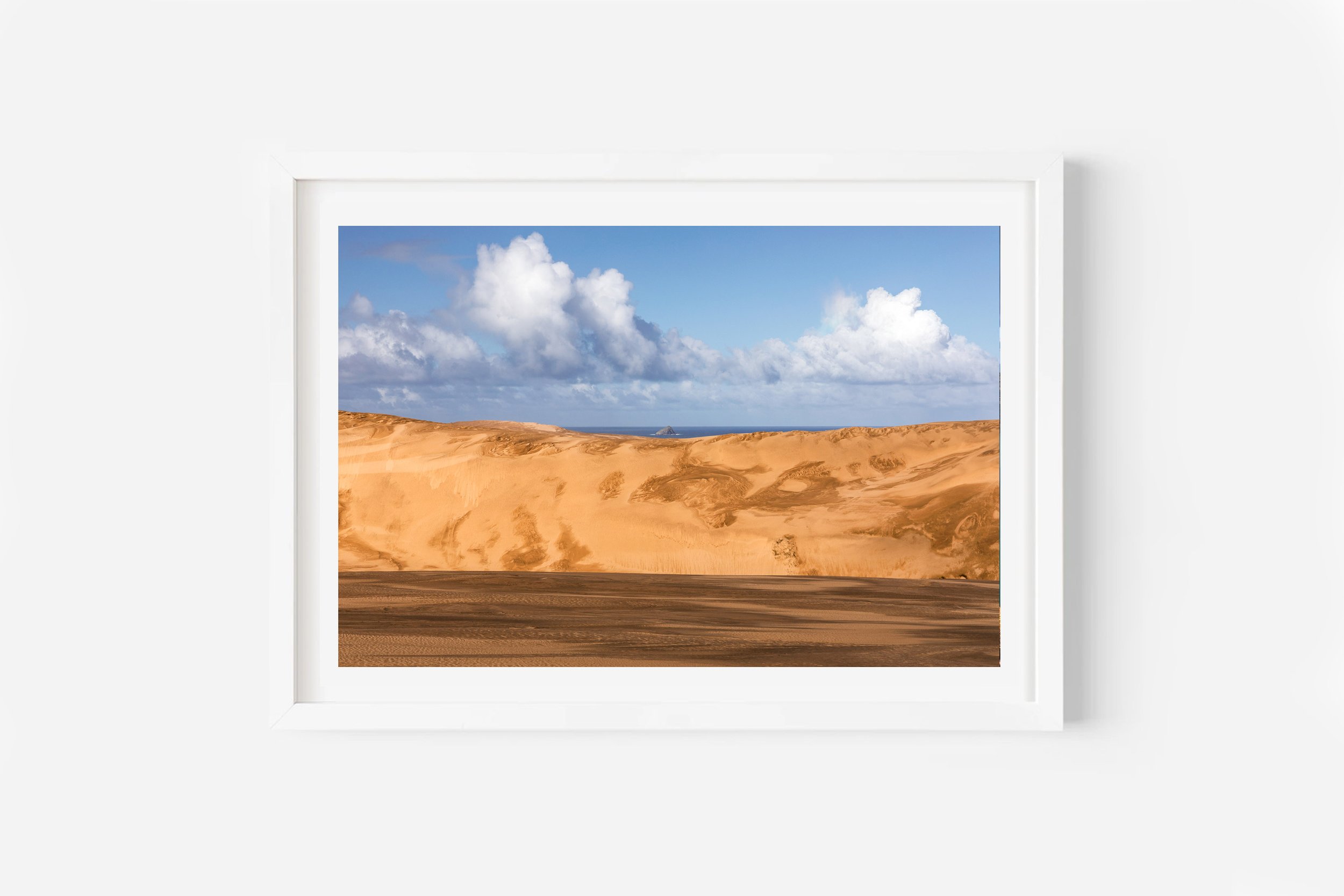 Te Paki Sand Dunes Northland NZ Print