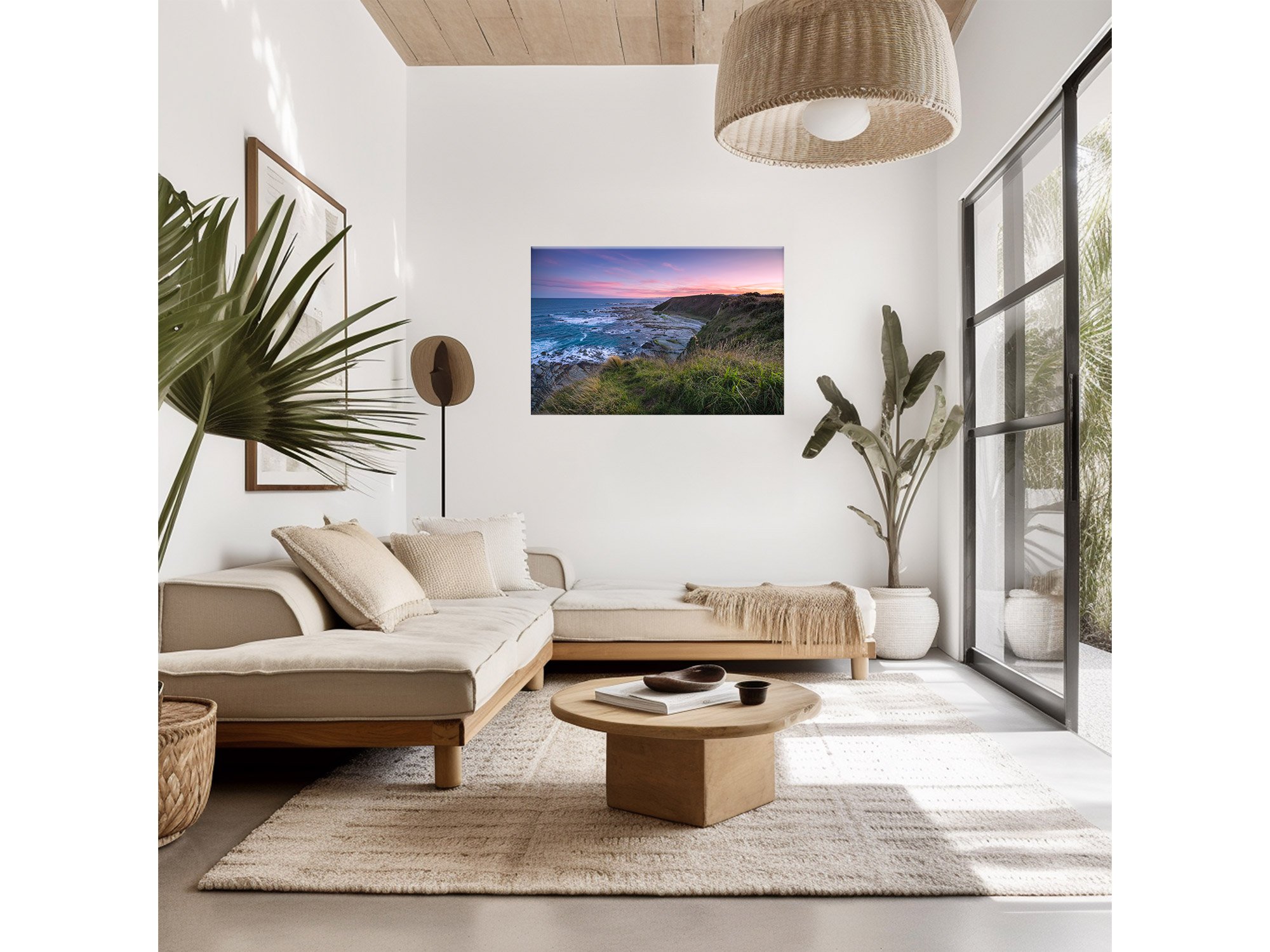 Kaikoura Peninsula Track Sunset NZ Print
