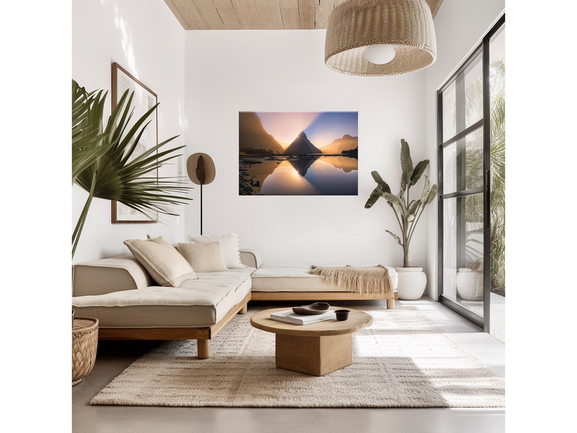 Milford Sound Sunset Fiordland NZ Print