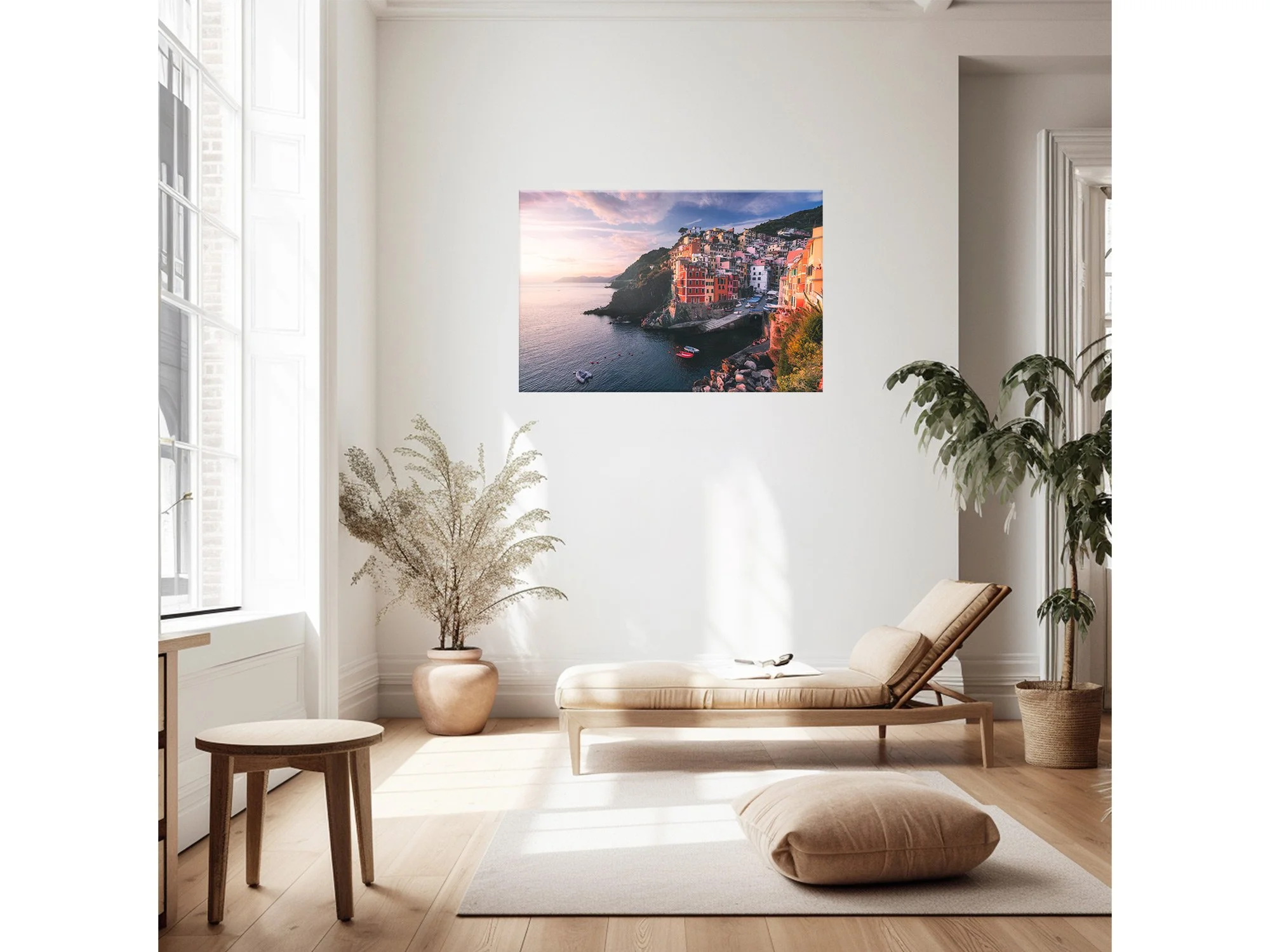 Riomaggiore Sunset Cinque Terre Italy Print
