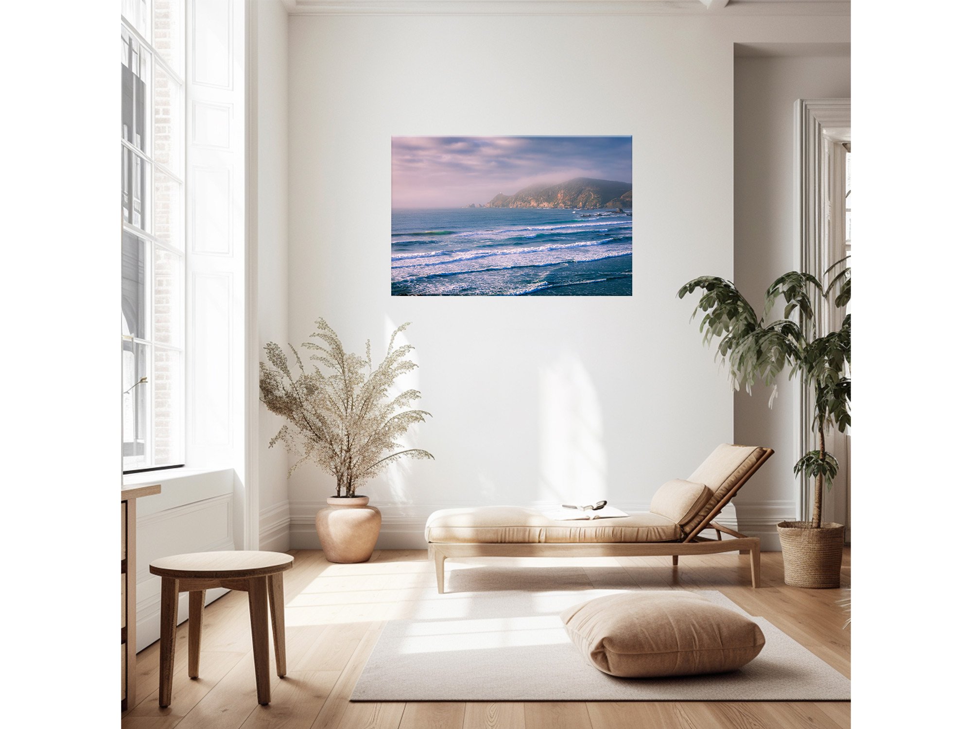 Kaka Point Beach Nugget Point Lighthouse The Catlins NZ Print