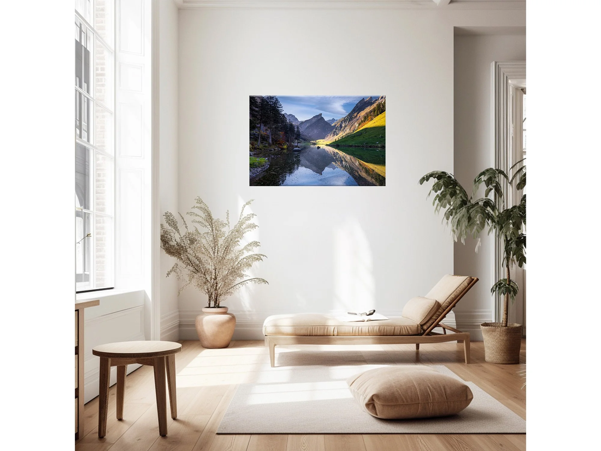 Seealpsee Lake Appenzell Switzerland Print
