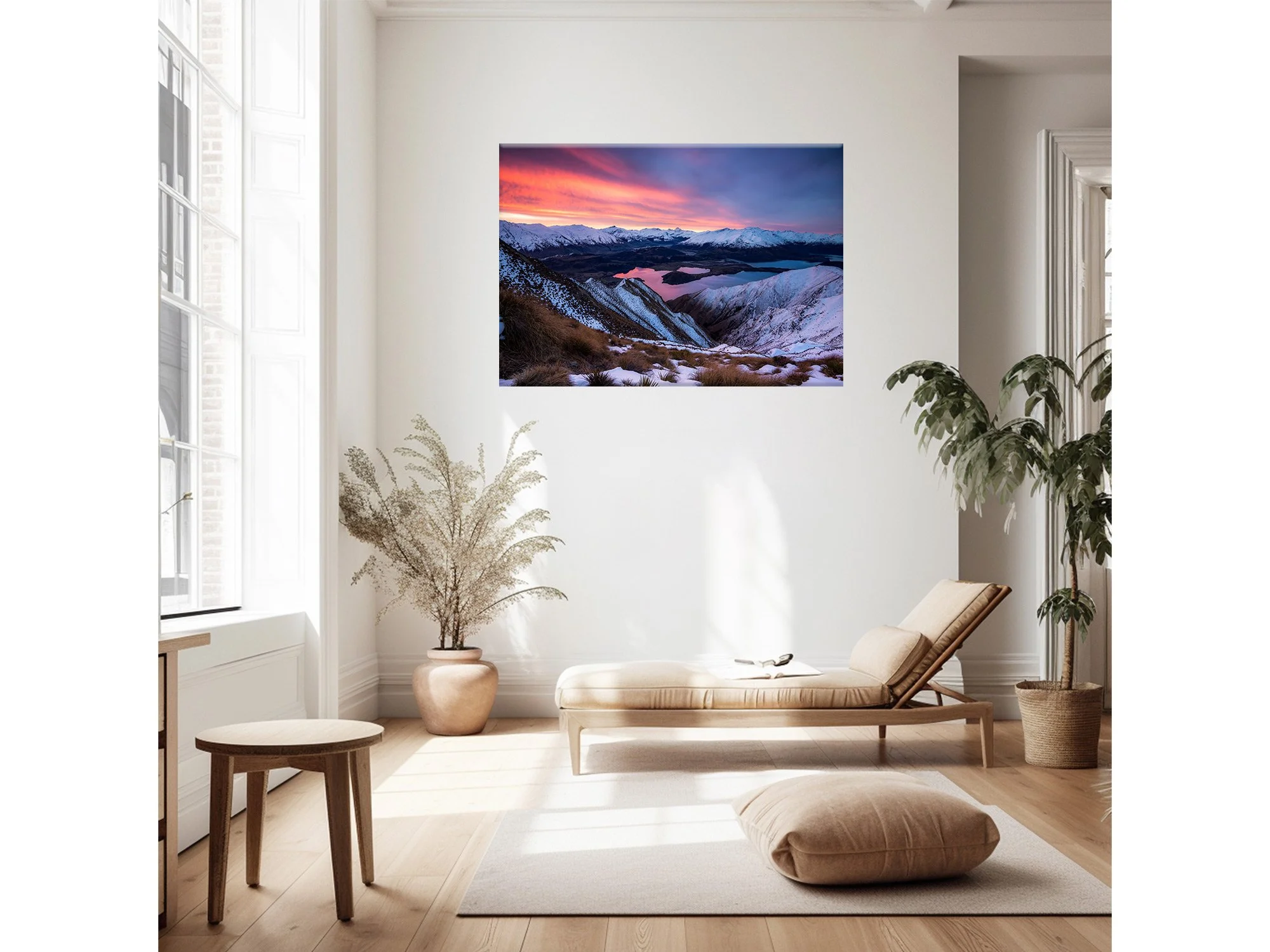 Roys Peak sunset Wanaka NZ Print
