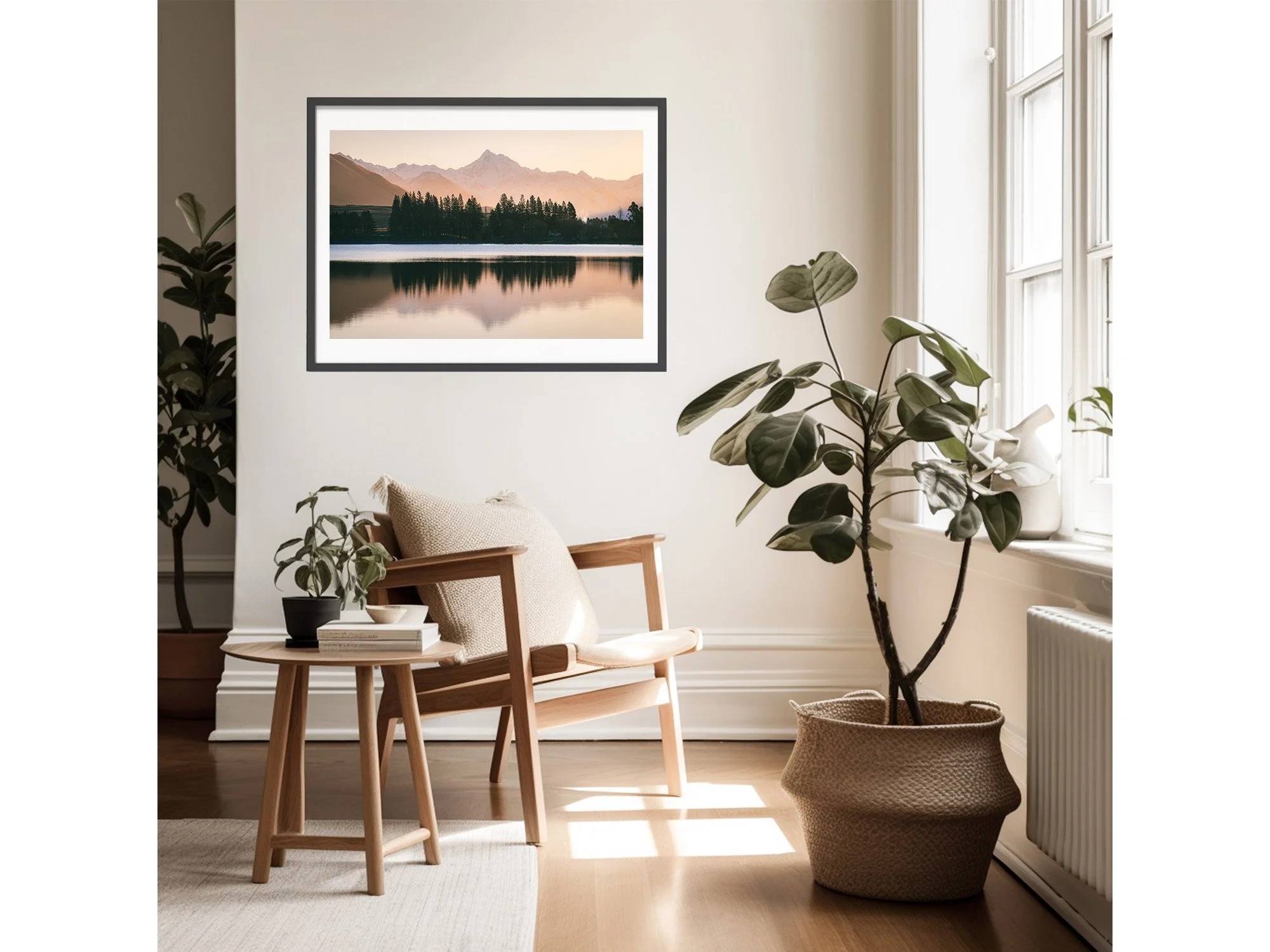 Mount Darchiac Lake Camp Hakatere Conservation Park NZ Print
