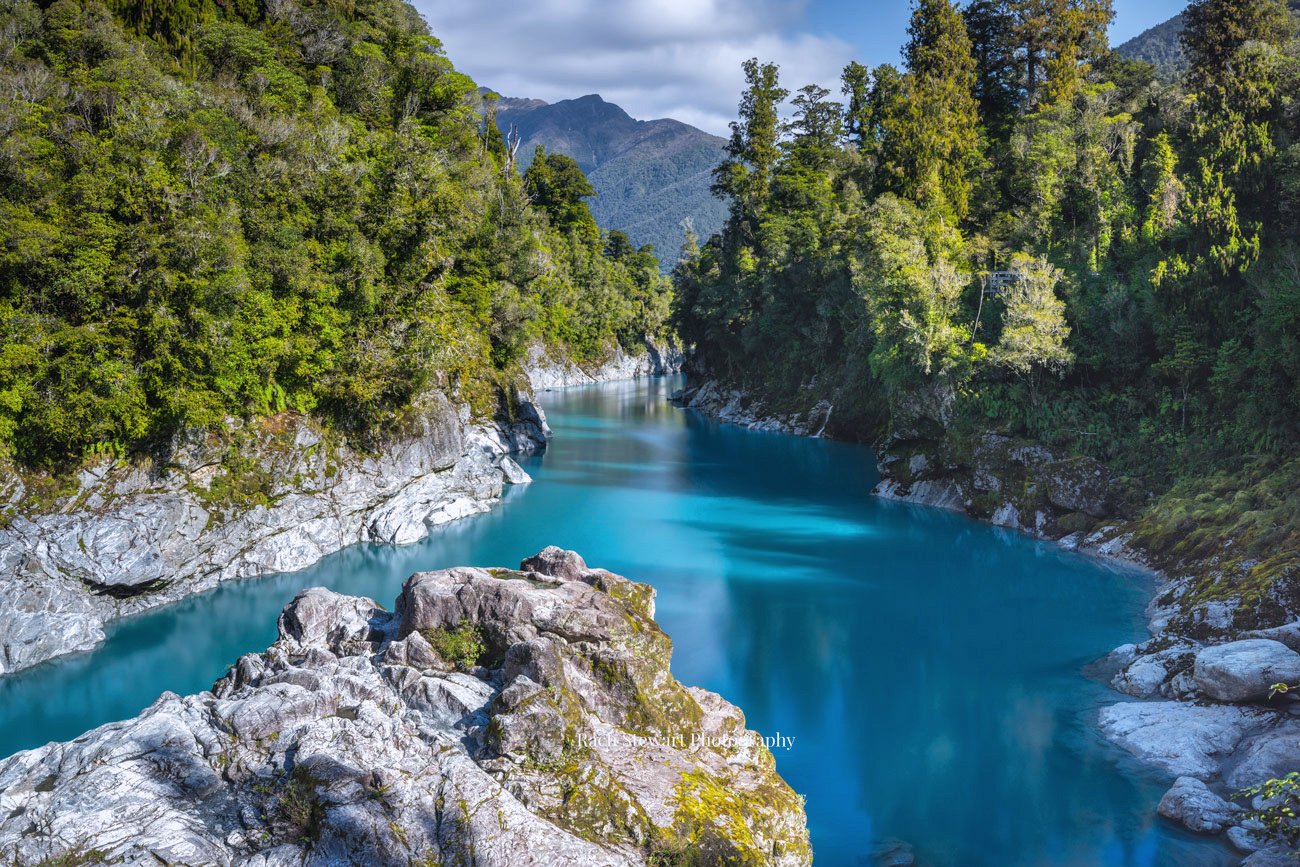 Hokitika Gorge West Coast New Zealand Print